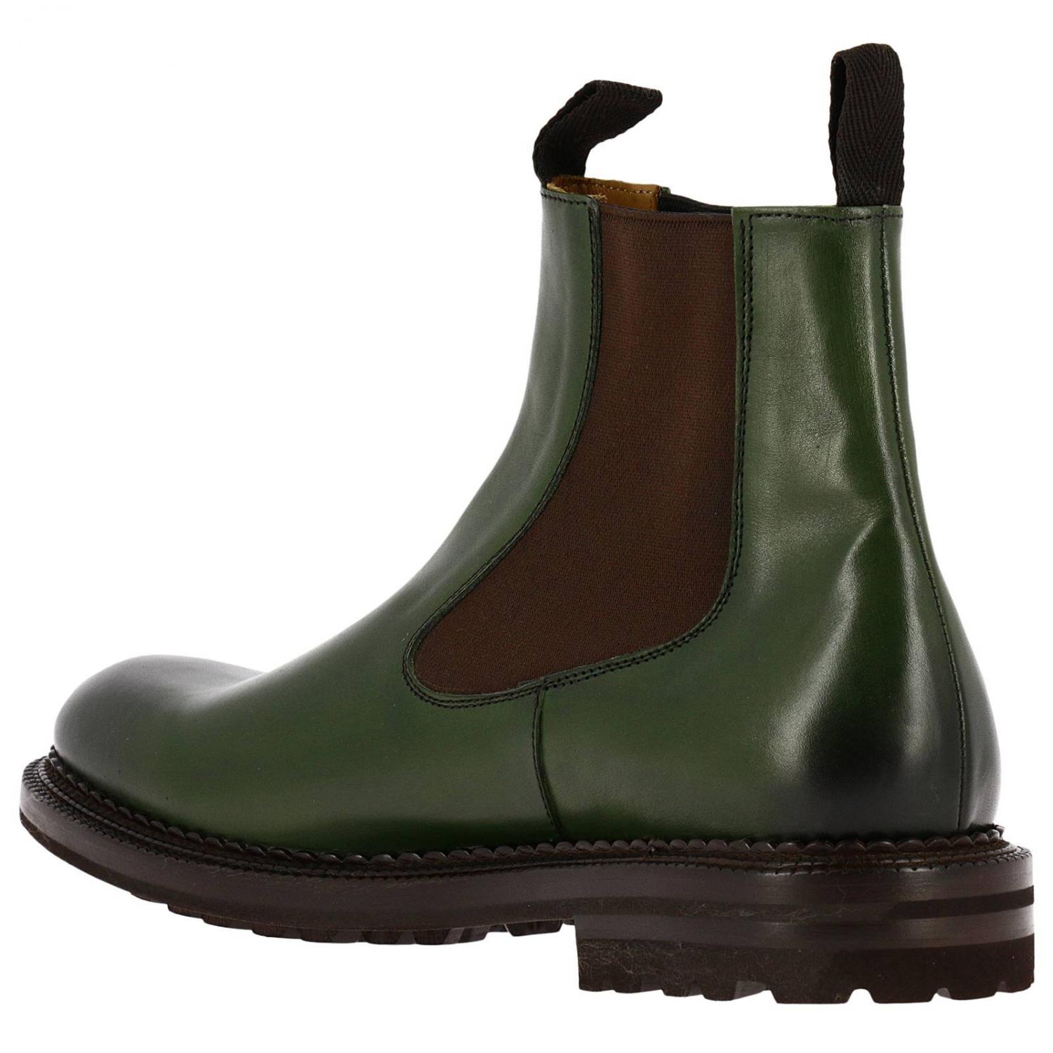 Green Outlet Shoes men Boots Green Men Green Boots