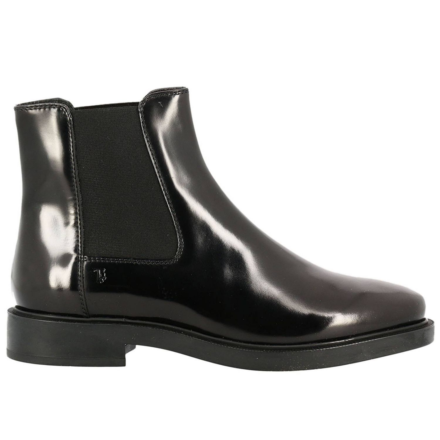 TOD'S: Shoes women - Black | Flat Booties Tod's XXW0ZPV830 AKT GIGLIO.COM