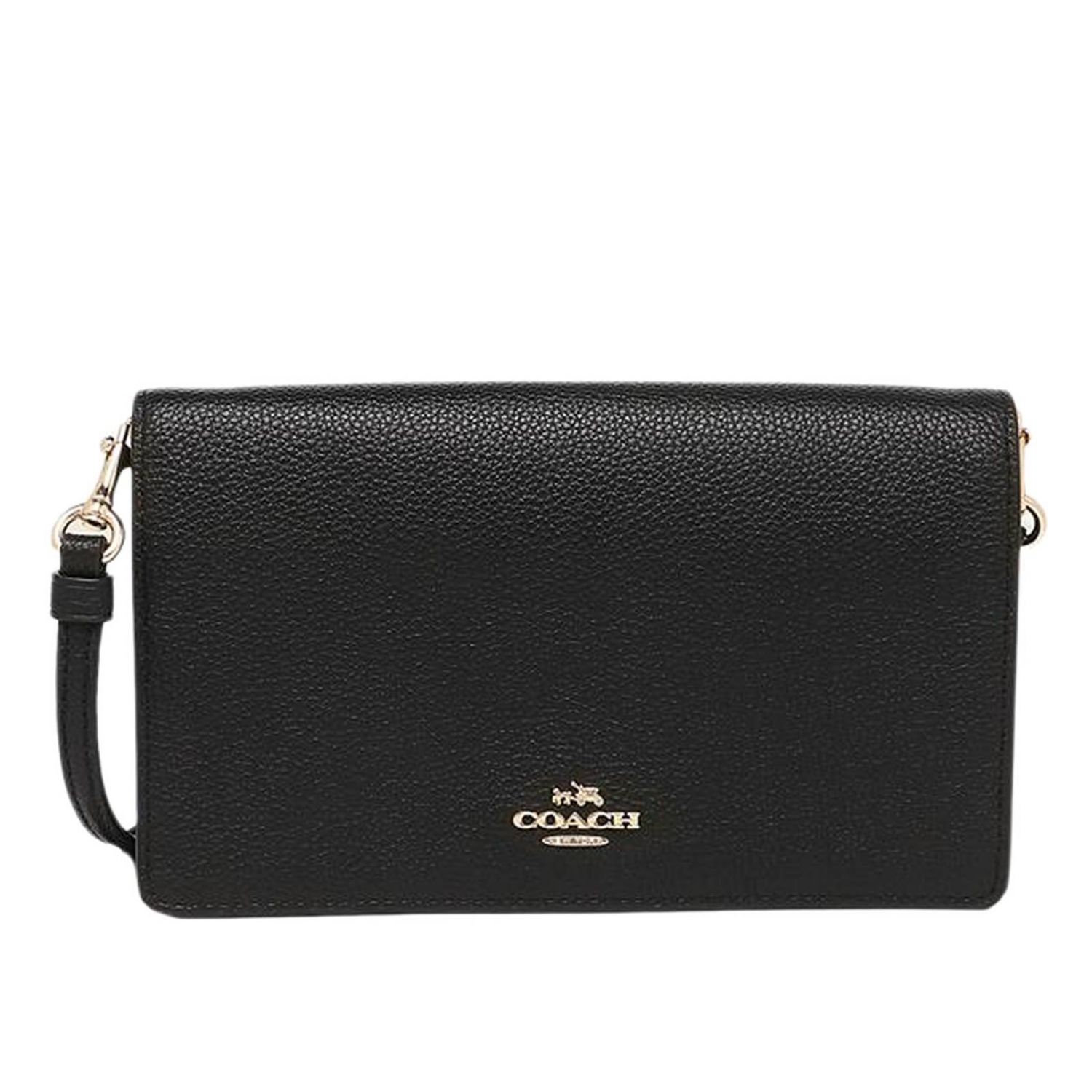 Coach Outlet: Shoulder bag women - Black | Mini Bag Coach 87401 GIGLIO.COM