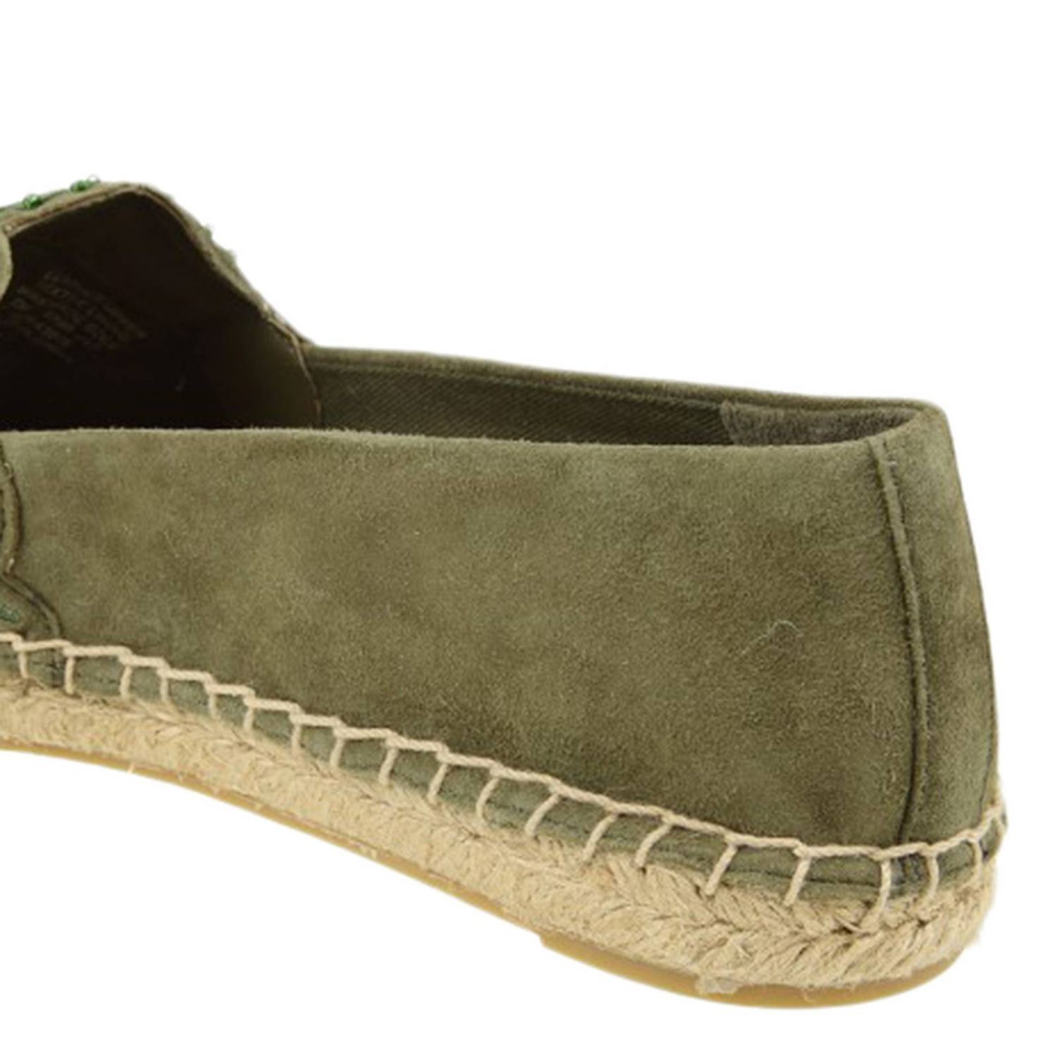 tory burch green flats