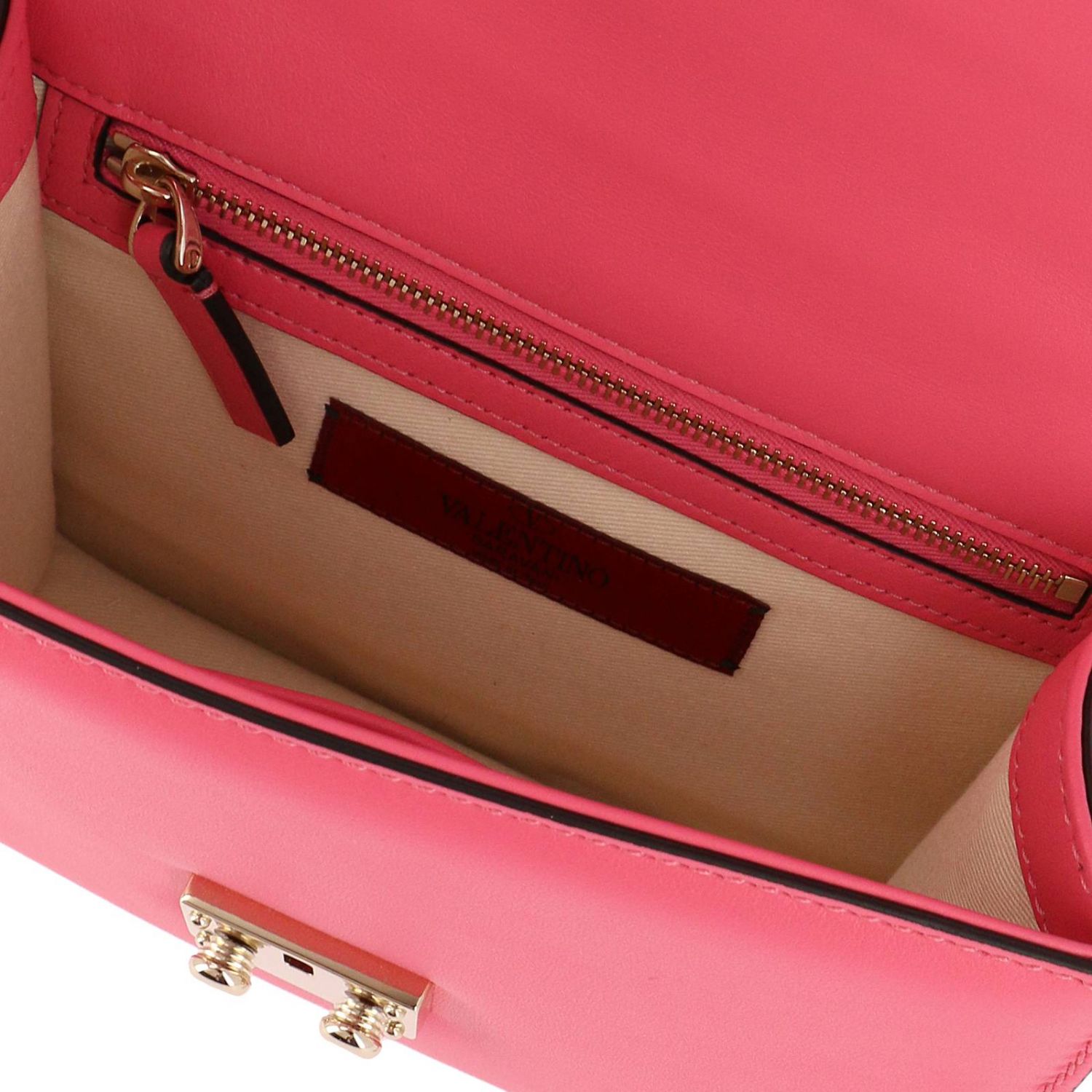 Valentino Garavani Outlet Valentino Rockstud Lock small crossbody bag