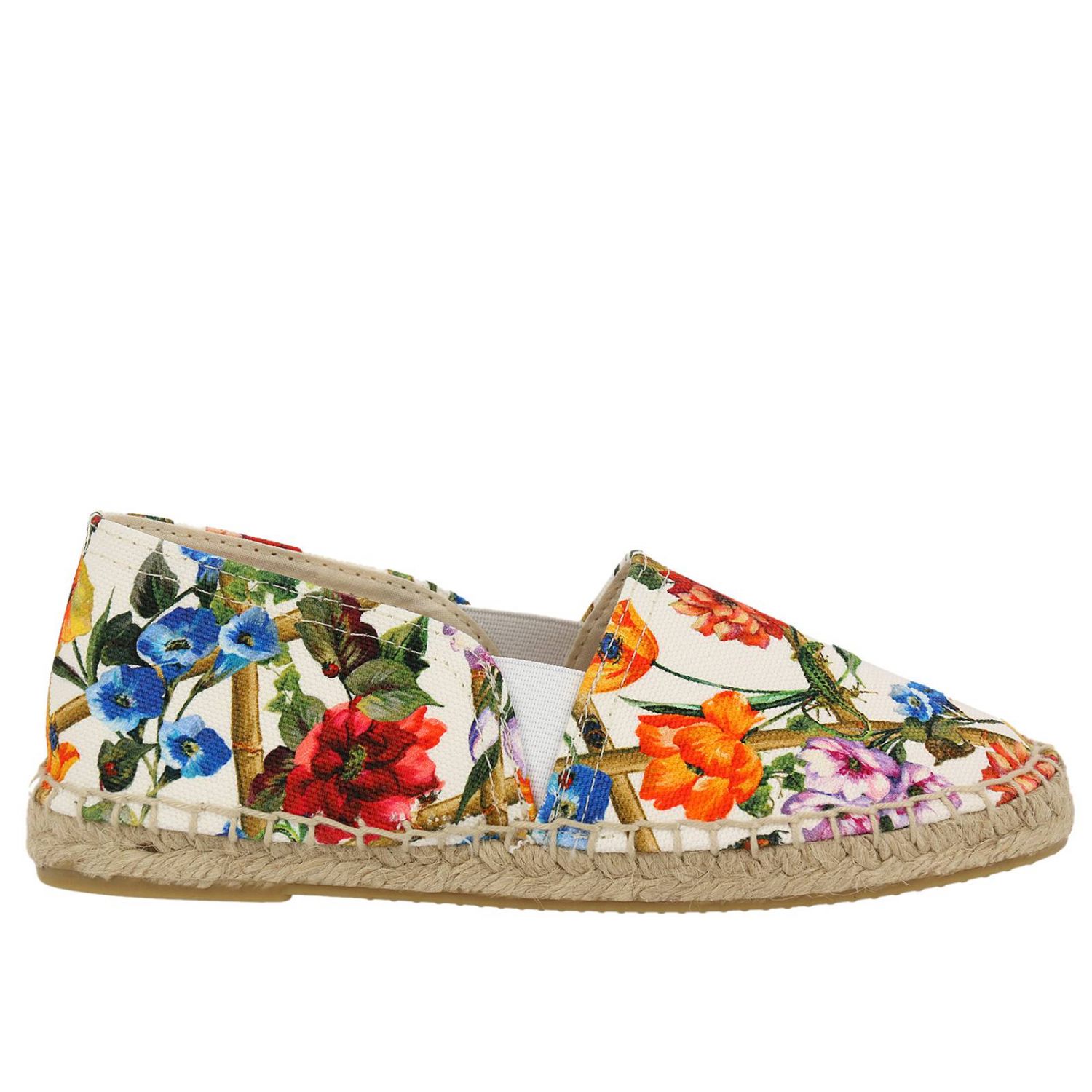 Dolce \u0026 Gabbana Leather Espadrillas I LOVE D\u0026G women - Glamood Outlet