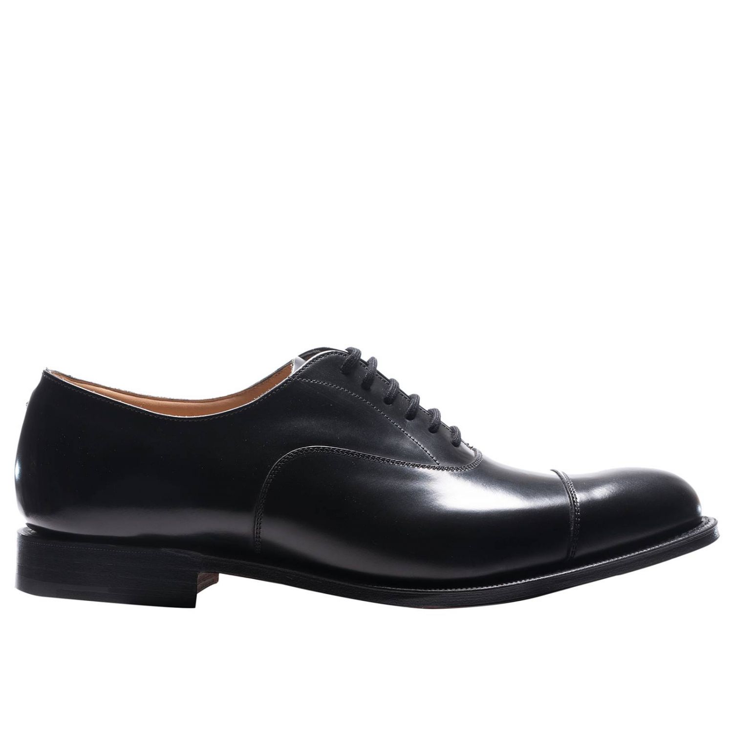 Hombre Zapatos de Zapatos con cordones de Zapatos Oxford Zapatos Oxford Churchs de hombre de color Negro 