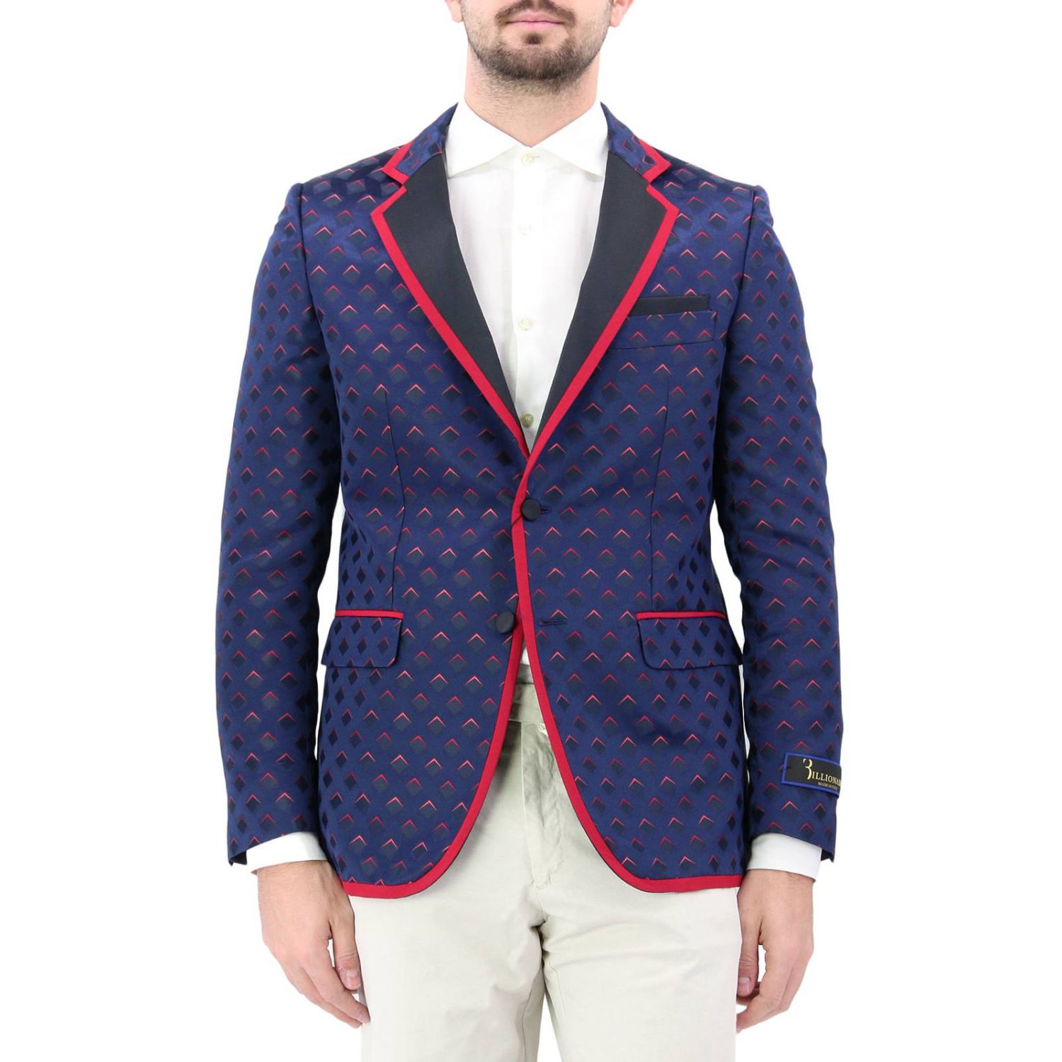 Billionaire Outlet Jacket men Jacket Billionaire Men Blue Jacket