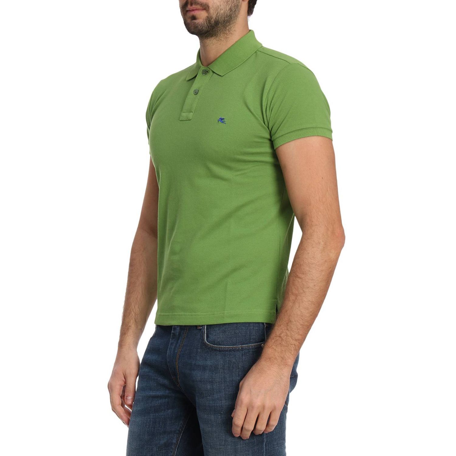 T-shirt men Etro | T-Shirt Etro Men Green | T-Shirt Etro 1Y040 9150 ...