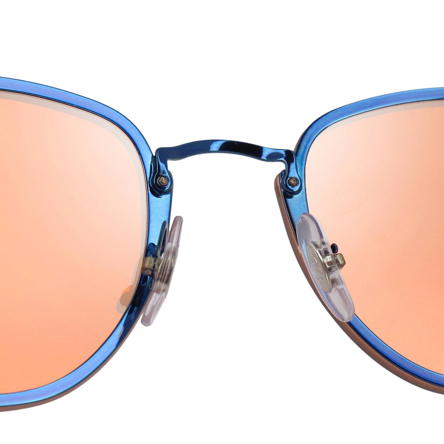 RAY-BAN: Occhiali da sole 3579 in metallo con lenti specchiate ...