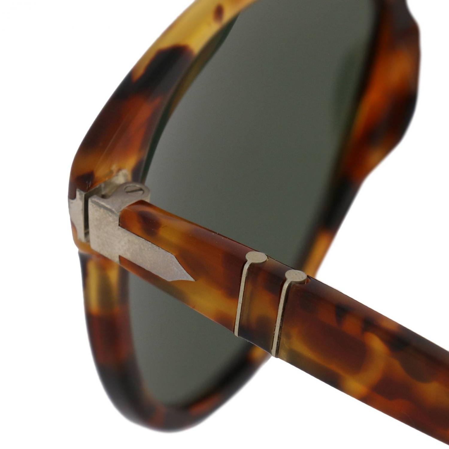 PERSOL: Occhiali da sole 649 Madreterra in acetato stile vintage - Verde | Occhiali  Persol 649 GIGLIO.COM