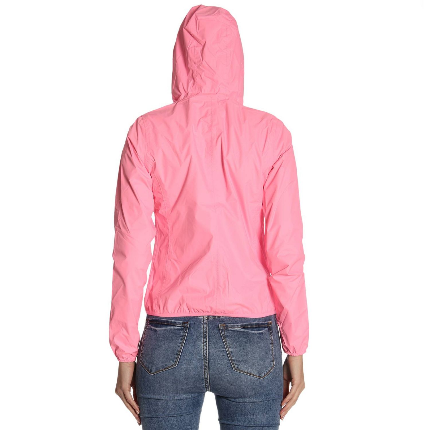 k way pink jacket