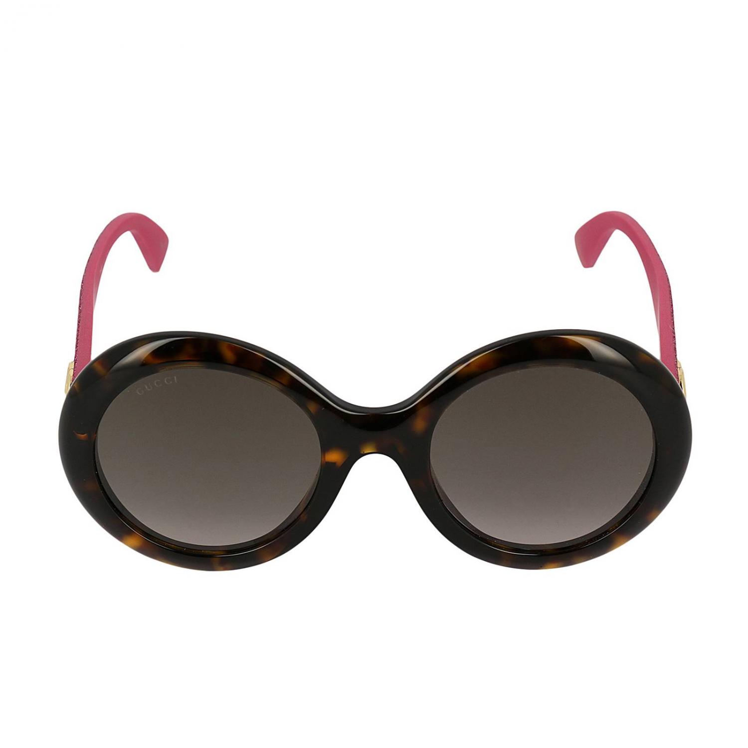 GUCCI Sunglasses women Brown Glasses Gucci GG0101S