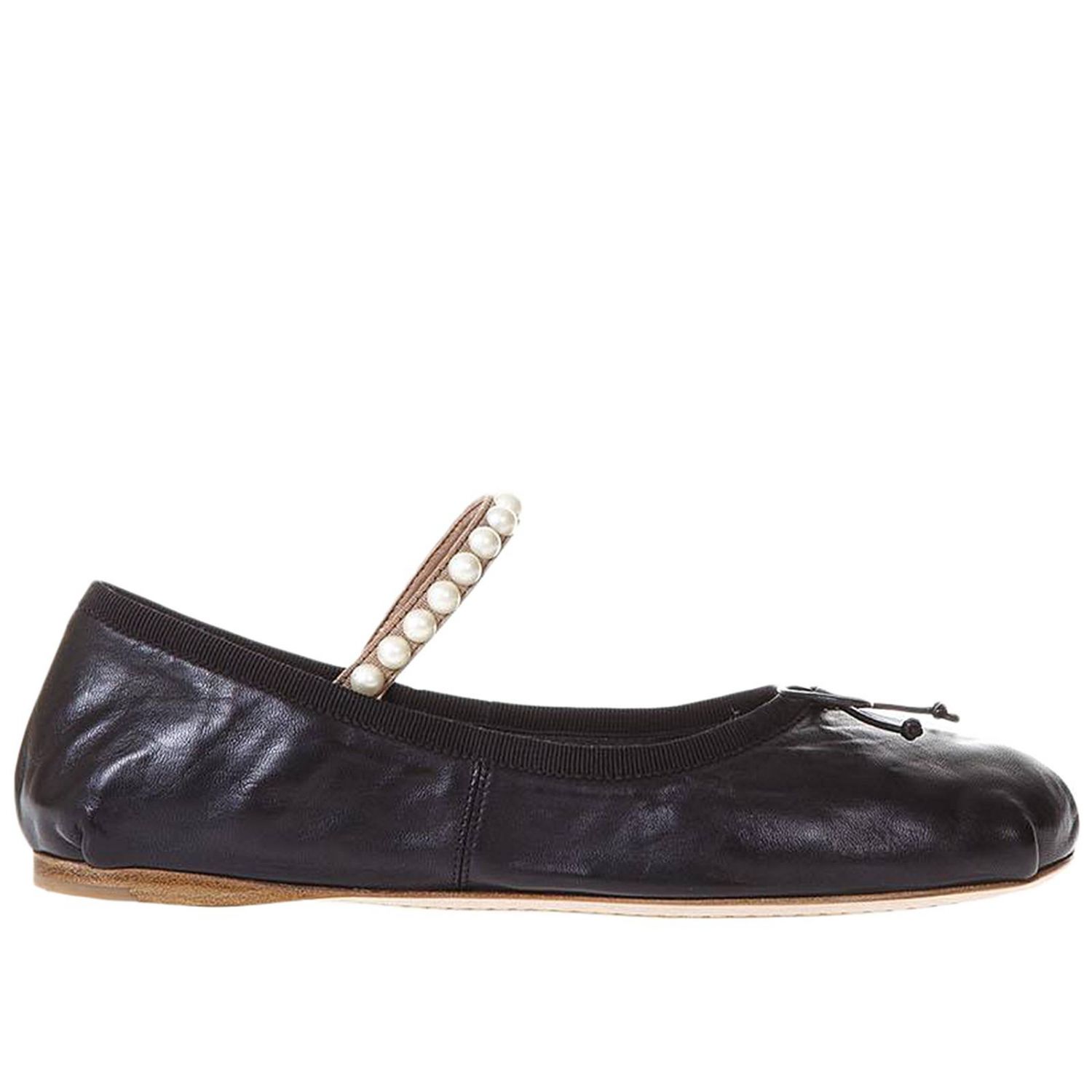 miu miu ballerina pumps