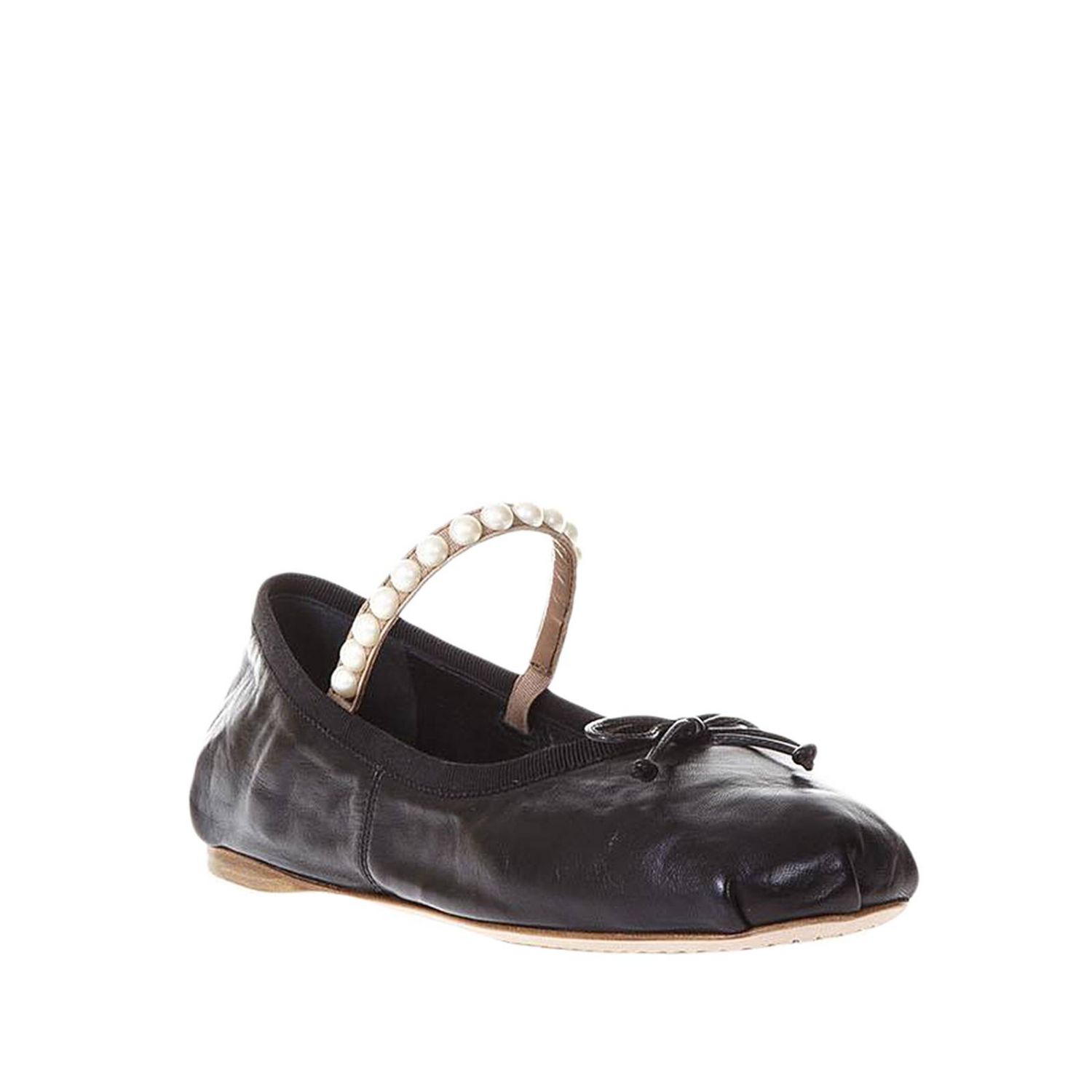 miu miu ballerina pumps