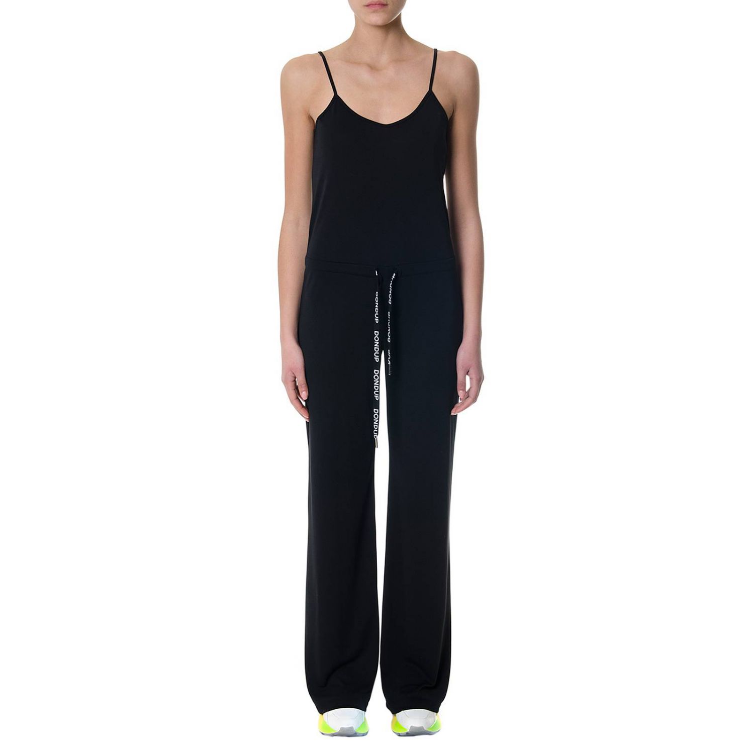 Dondup Outlet: Tuta donna | Tuta Dondup Donna Nero | Tuta Dondup DP309  JF184 GIGLIO.COM