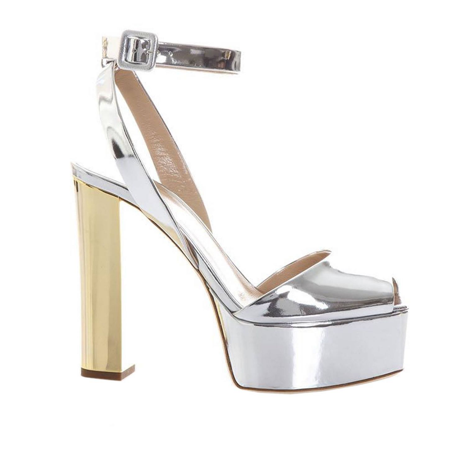 giuseppe zanotti silver heels