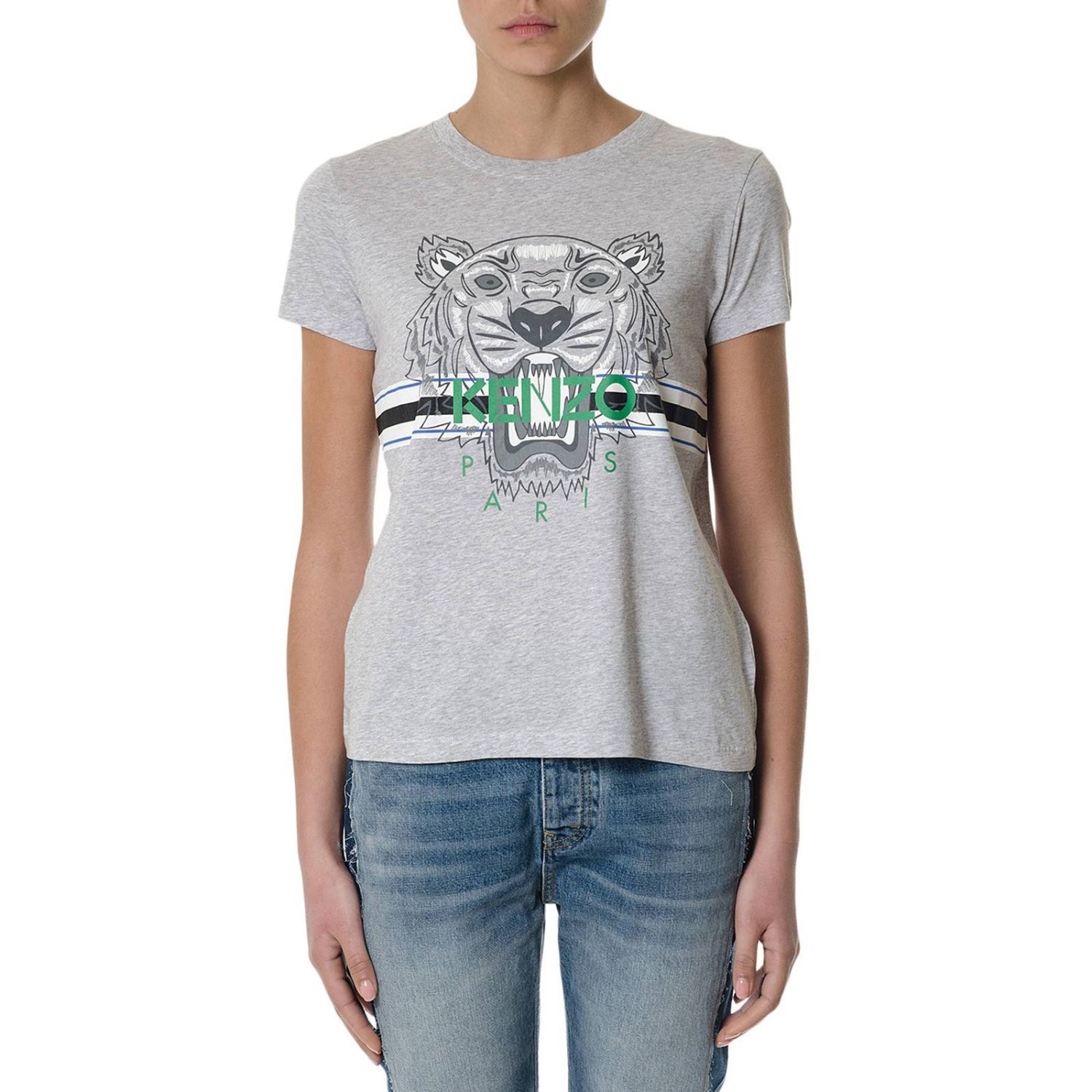 magliette kenzo donna grigio