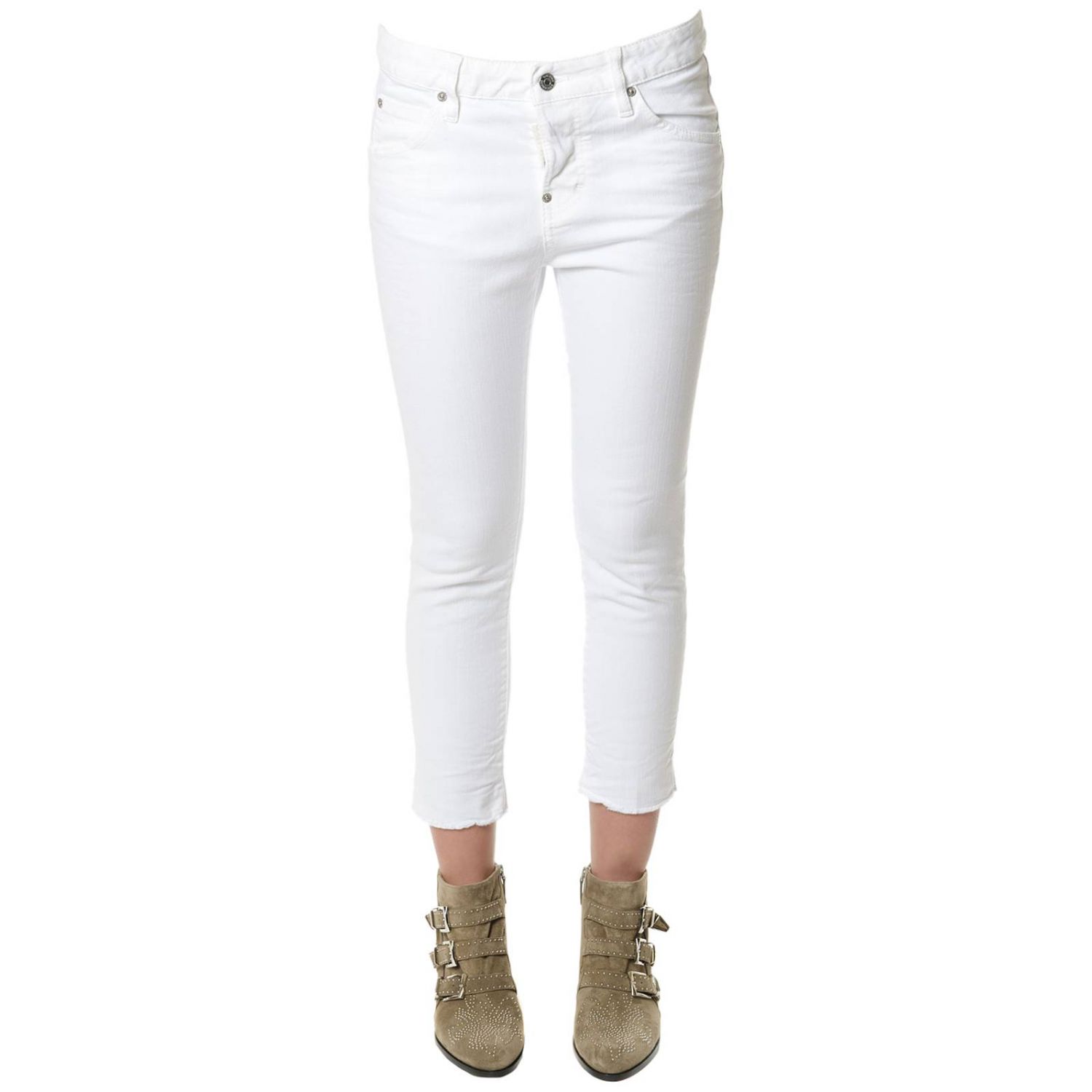 dsquared2 white jeans