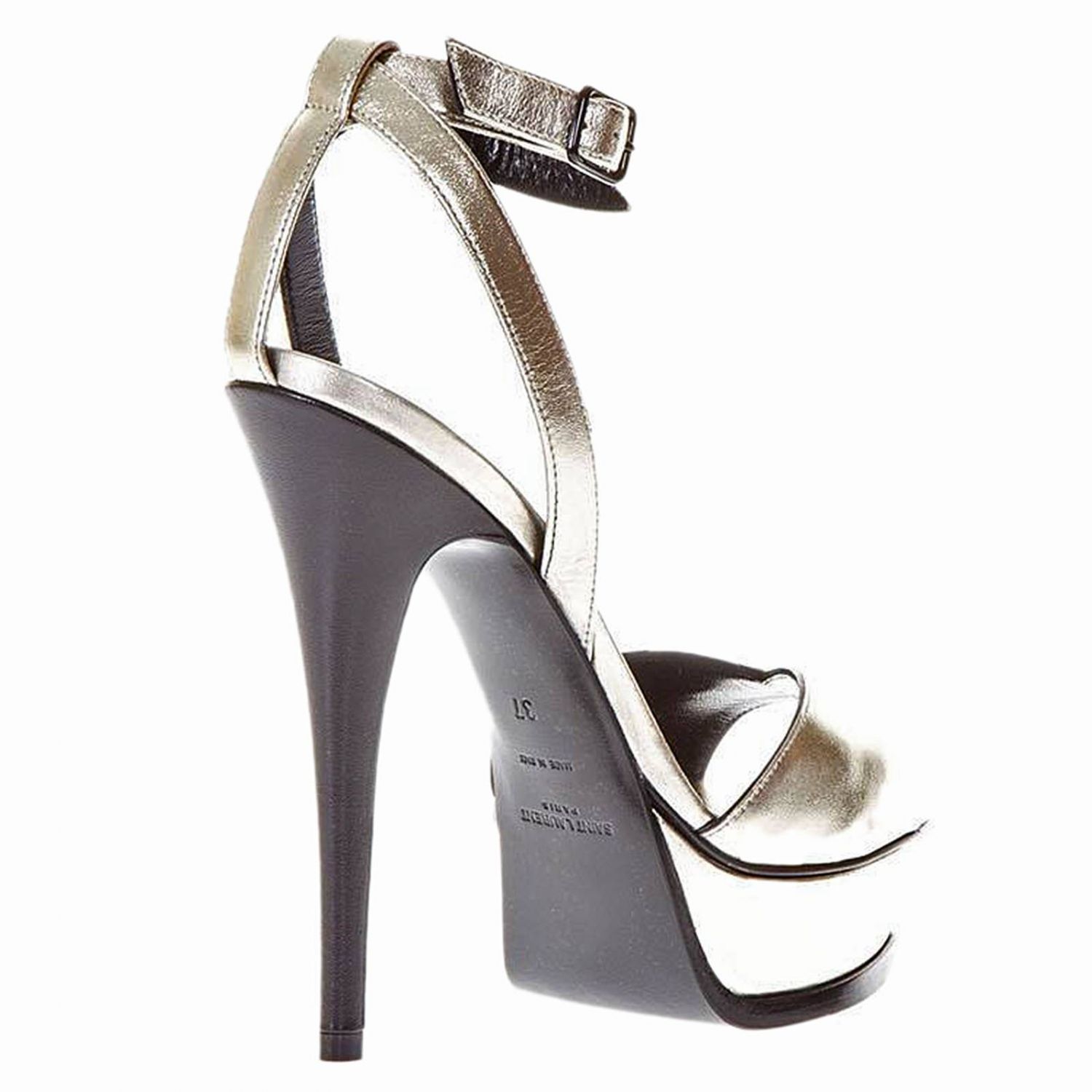 SAINT LAURENT: Shoes women | Heeled Sandals Saint Laurent Women ...