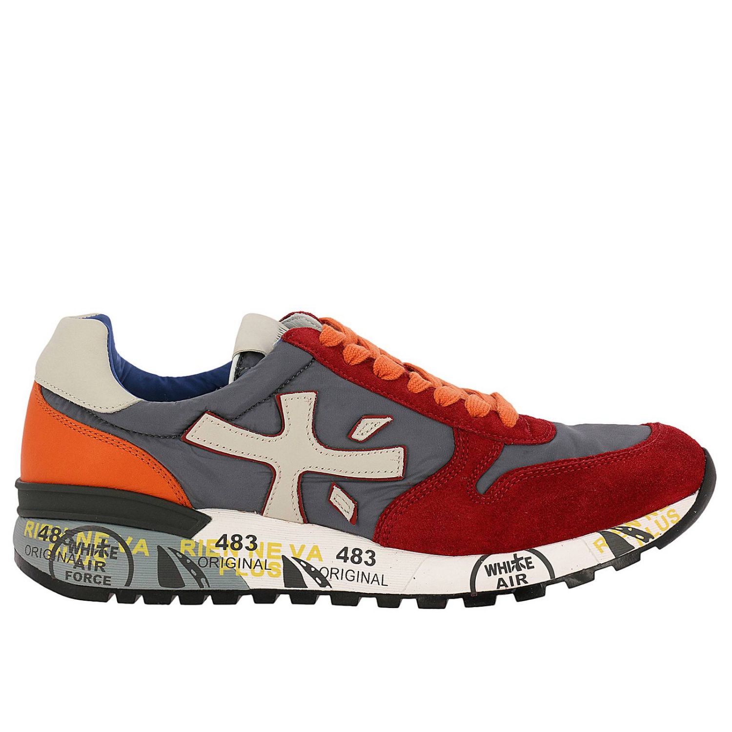 premiata outlet sneakers men sneakers premiata men grey sneakers premiata mick 1281e giglio com