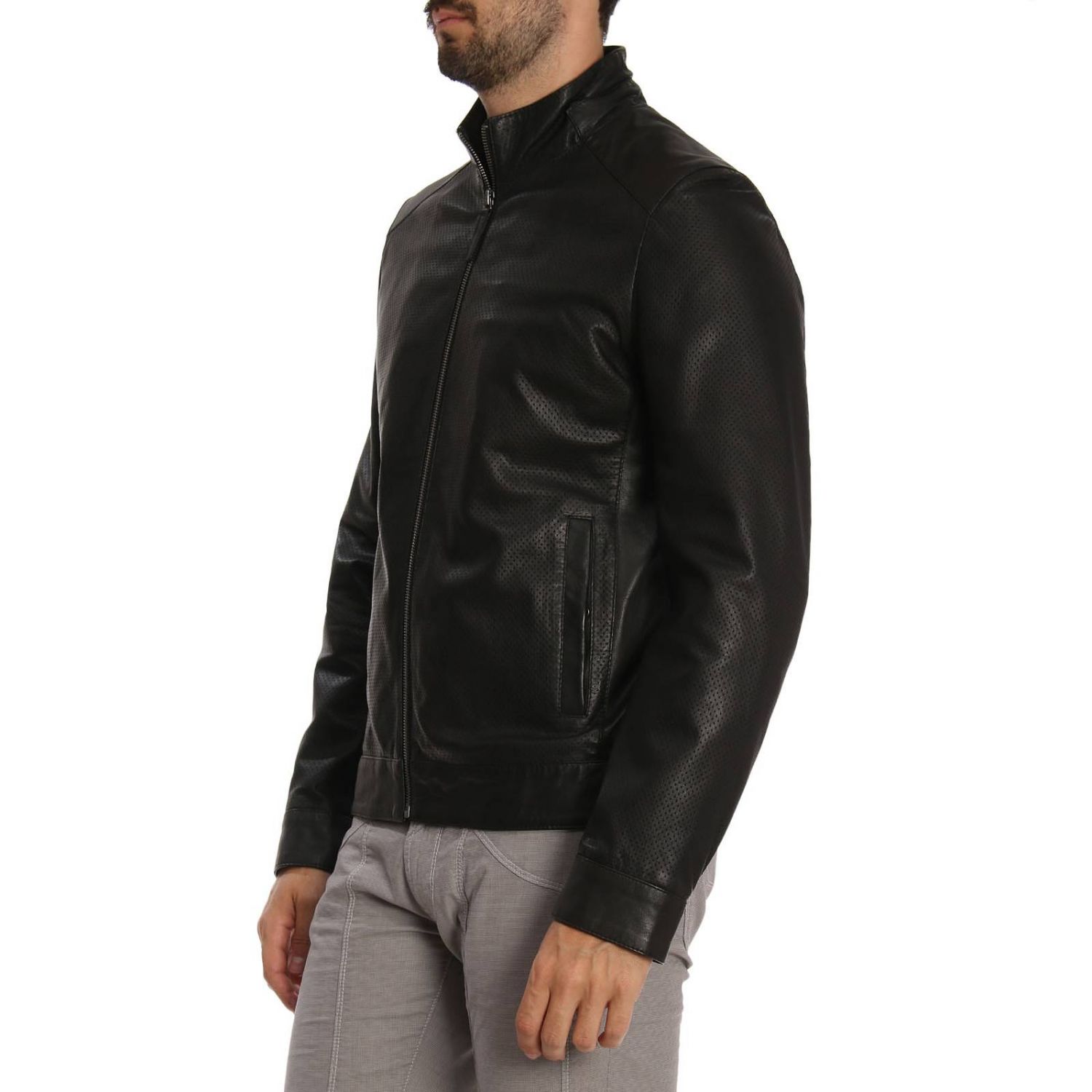 Jeckerson Outlet: Jacket men - Black | Jacket Jeckerson GI04 XP00241  GIGLIO.COM