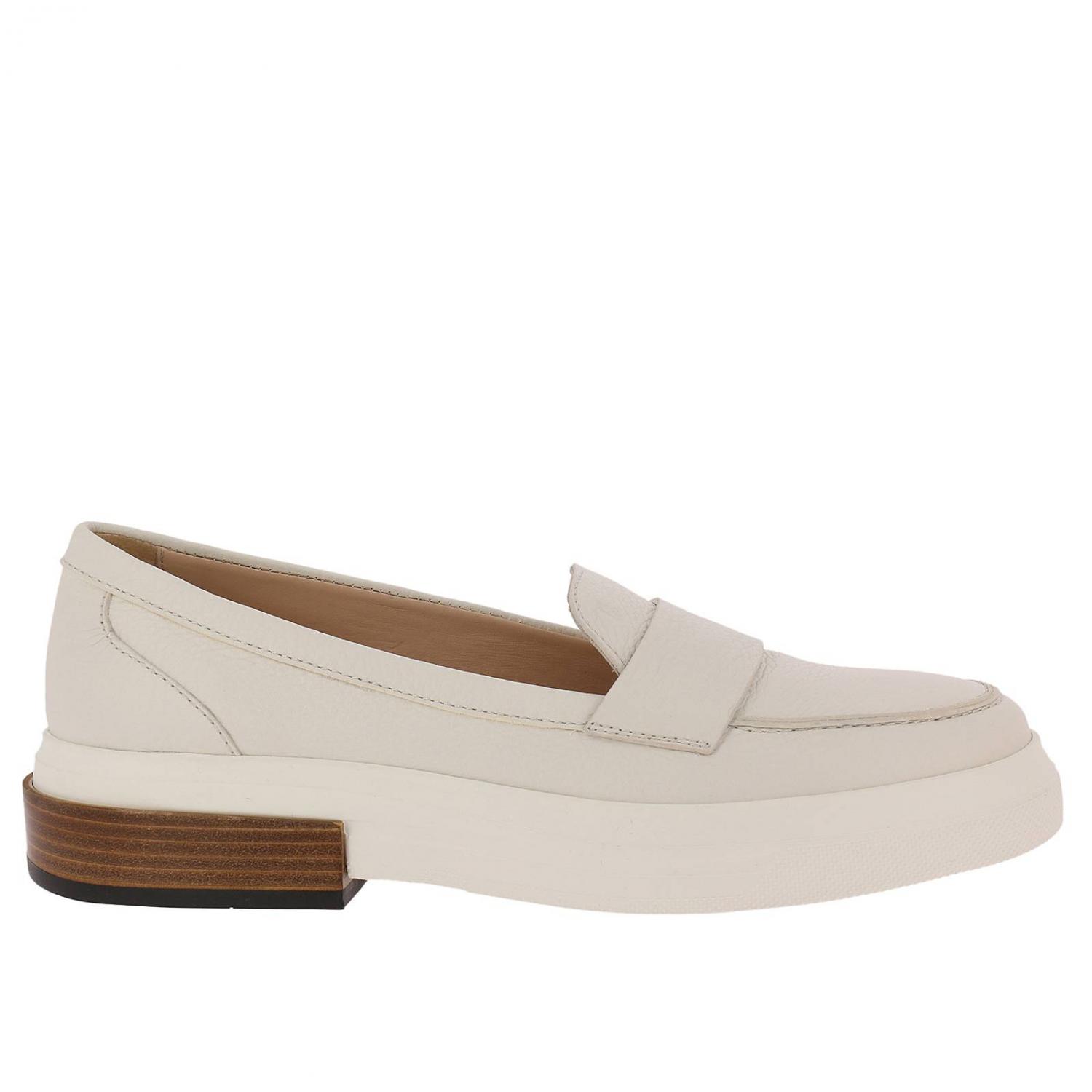 Tod's Outlet: loafers for woman - Yellow Cream | Tod's loafers ...