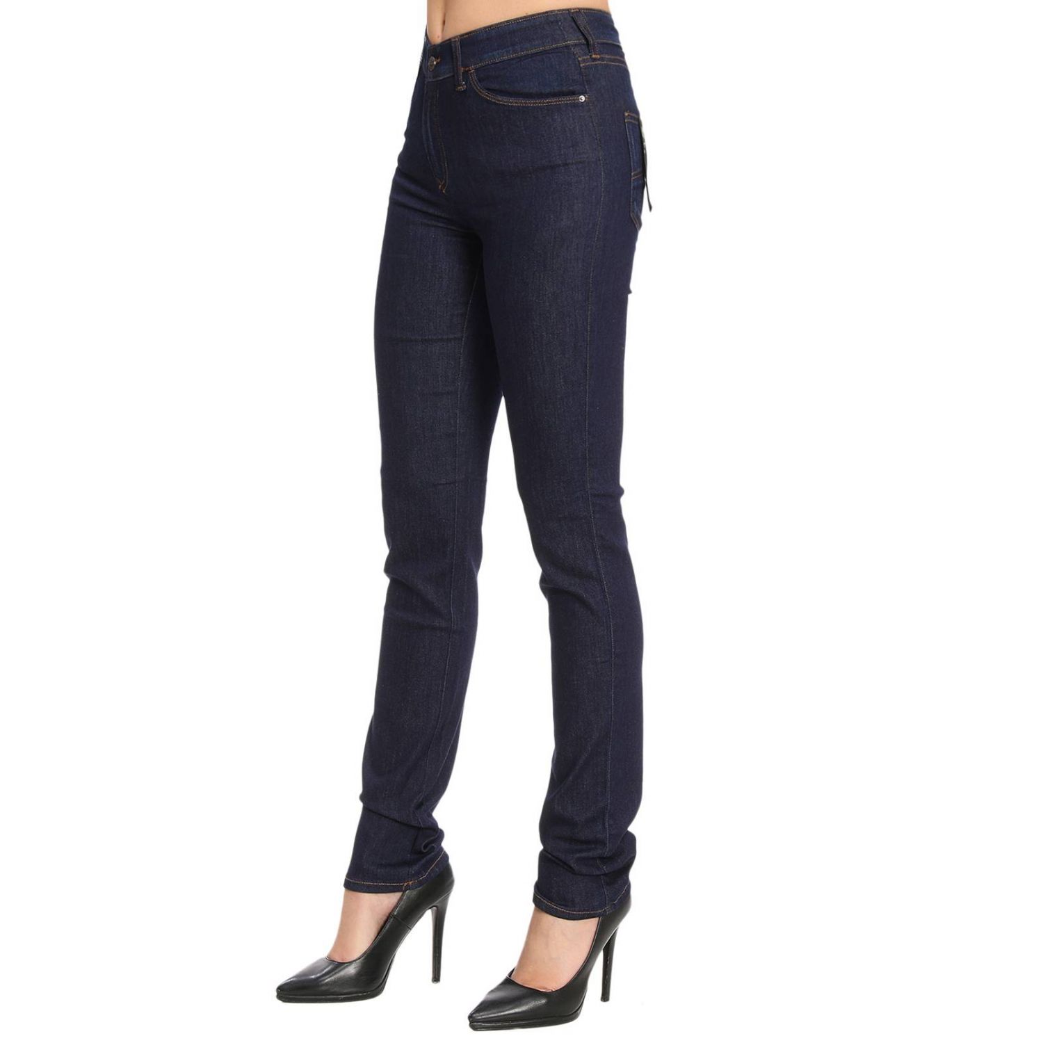 Emporio Armani Outlet: Jeans women | Jeans Emporio Armani Women Gnawed ...