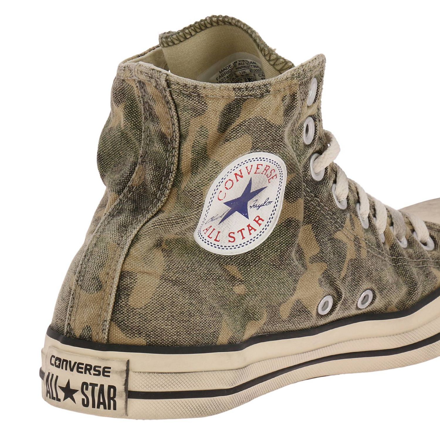 Sneakers All Star Limited Edition in canvas camouflage | Sneakers Converse  Limited Edition Uomo Verde | Sneakers Converse Limited Edition 156888C  Giglio IT