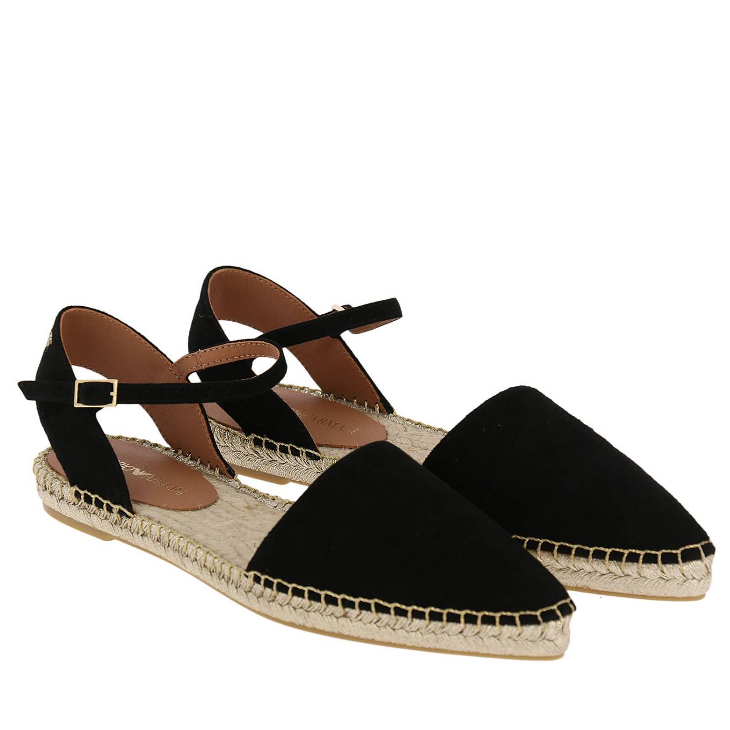 armani flat shoes