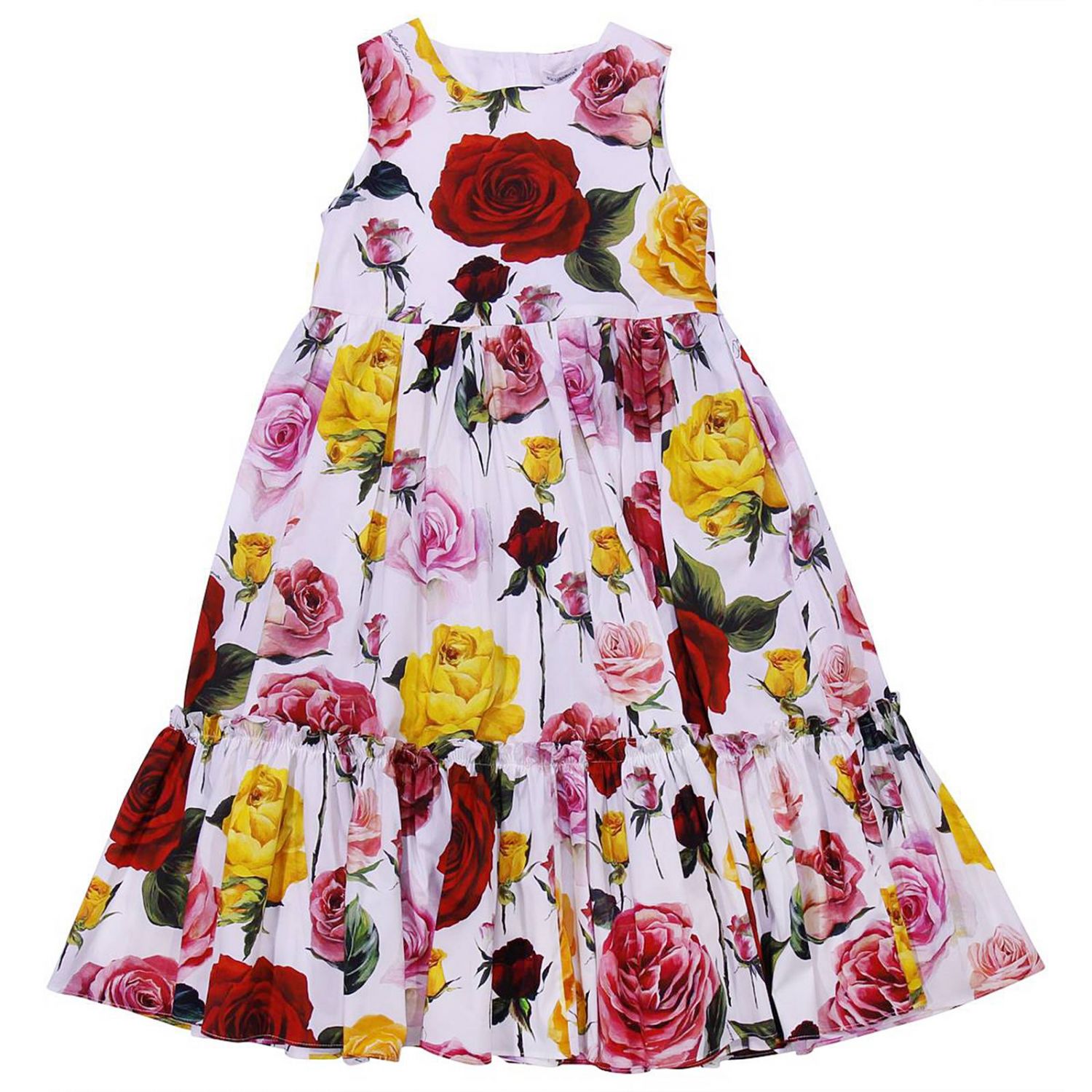 DOLCE & GABBANA: Dress kids - Multicolor | Dress Dolce & Gabbana L59D34 ...