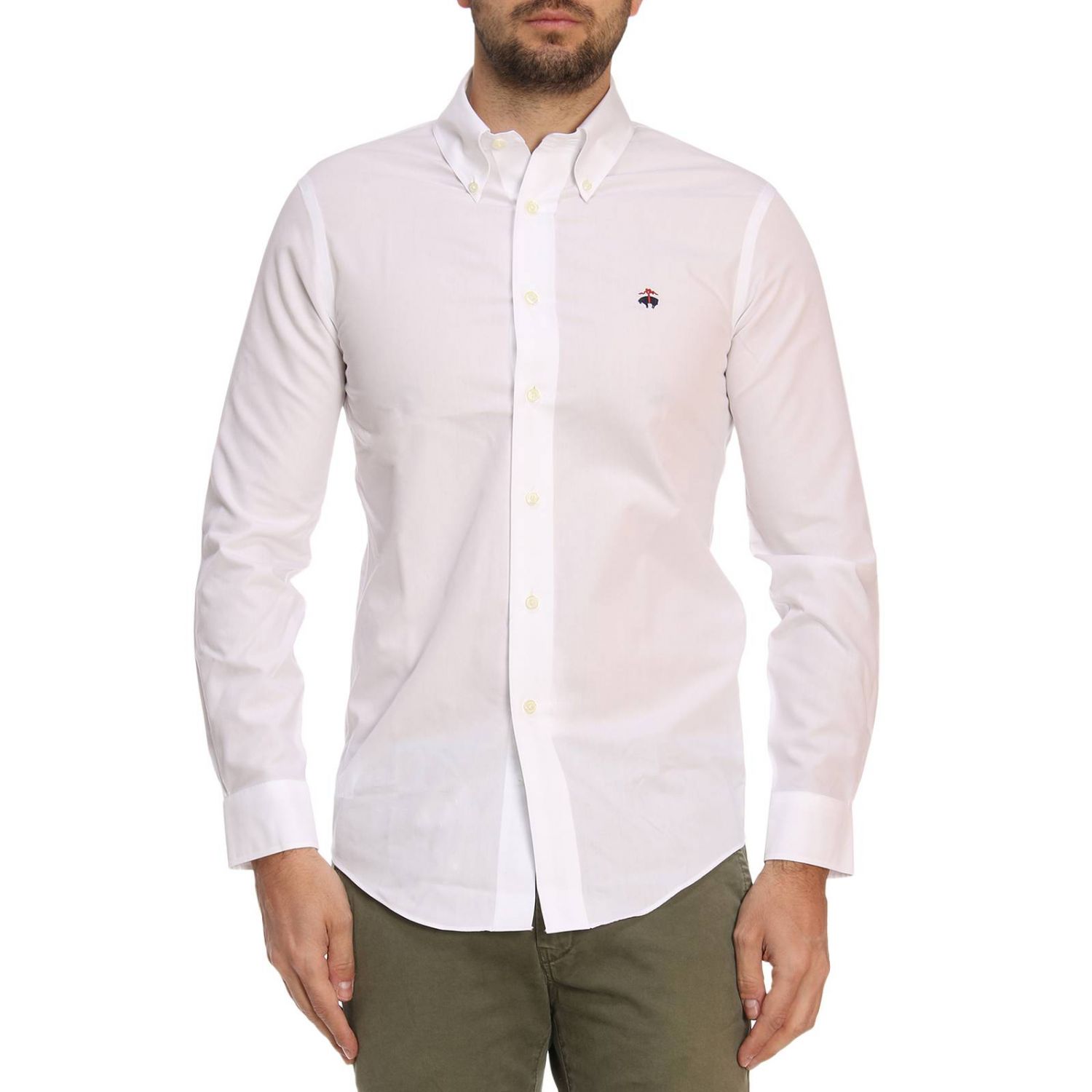 Brooks Brothers Outlet: Shirt men | Shirt Brooks Brothers Men White ...