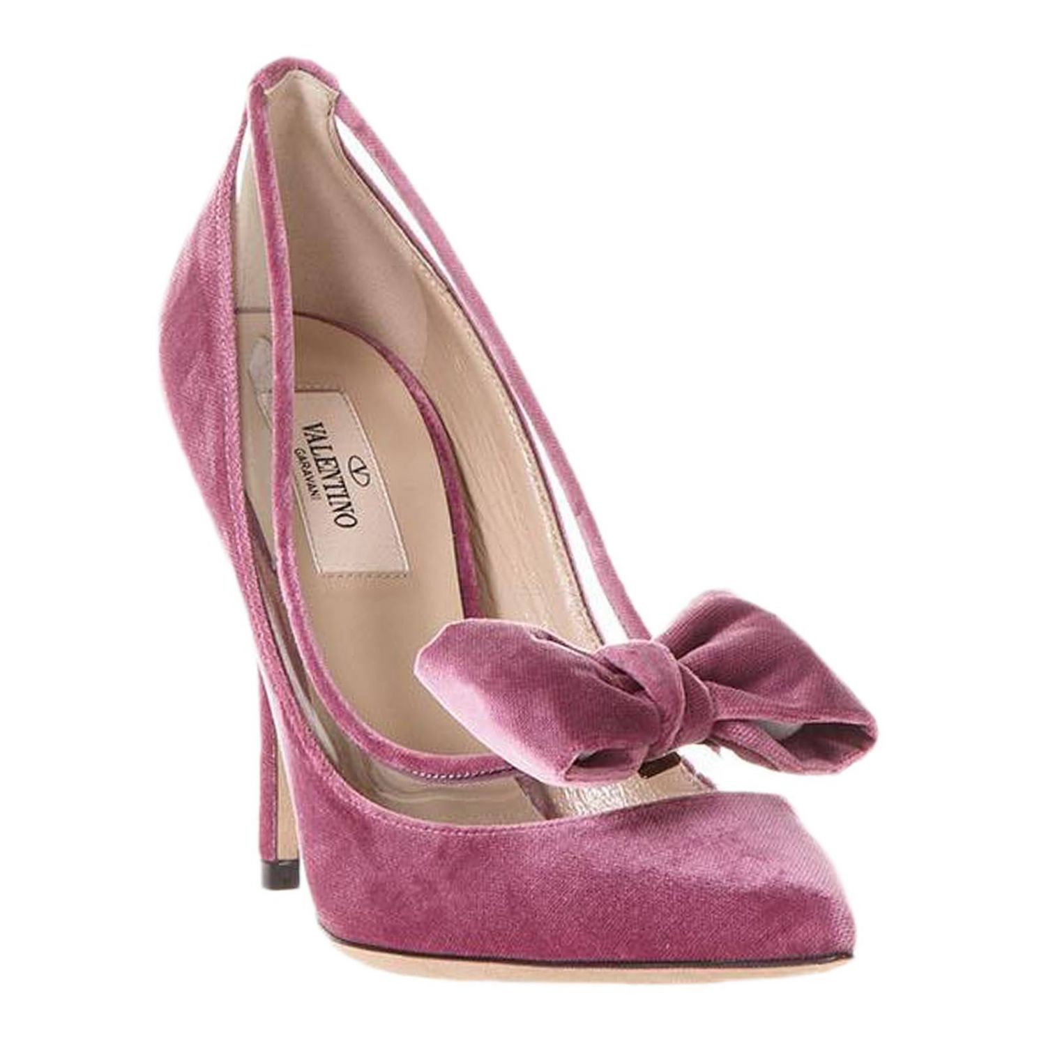 lilac valentino shoes