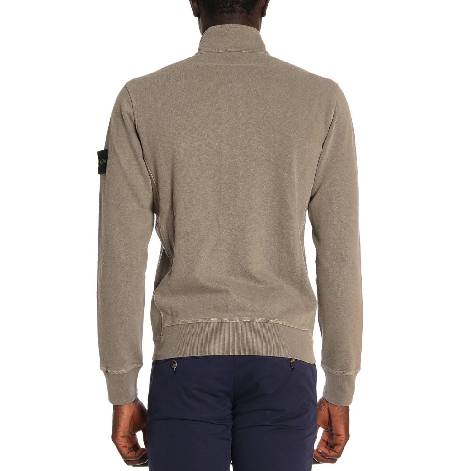 STONE ISLAND: Sweatshirt men | Sweatshirt Stone Island Men Dove Grey ...