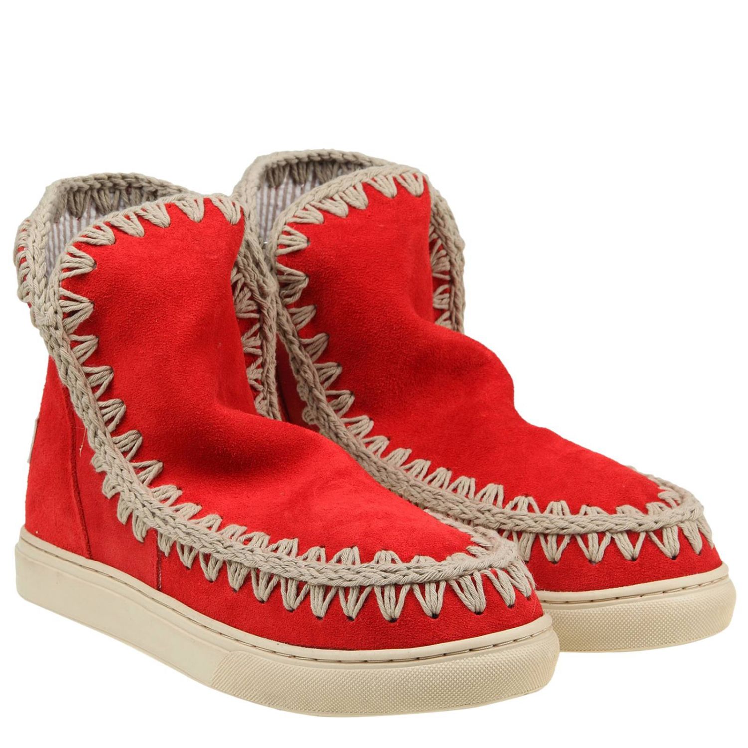 Mou Outlet: Sneakers donna - Rosso | Sneakers Mou ESKISNESUESS GIGLIO.COM