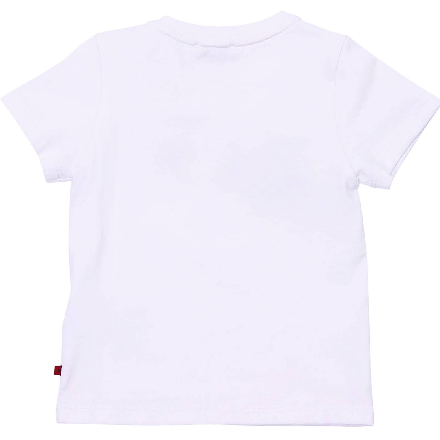PALM ANGELS | T-SHIRT BIANCA CON STELLE NERE LATERALI – elitemilanostore