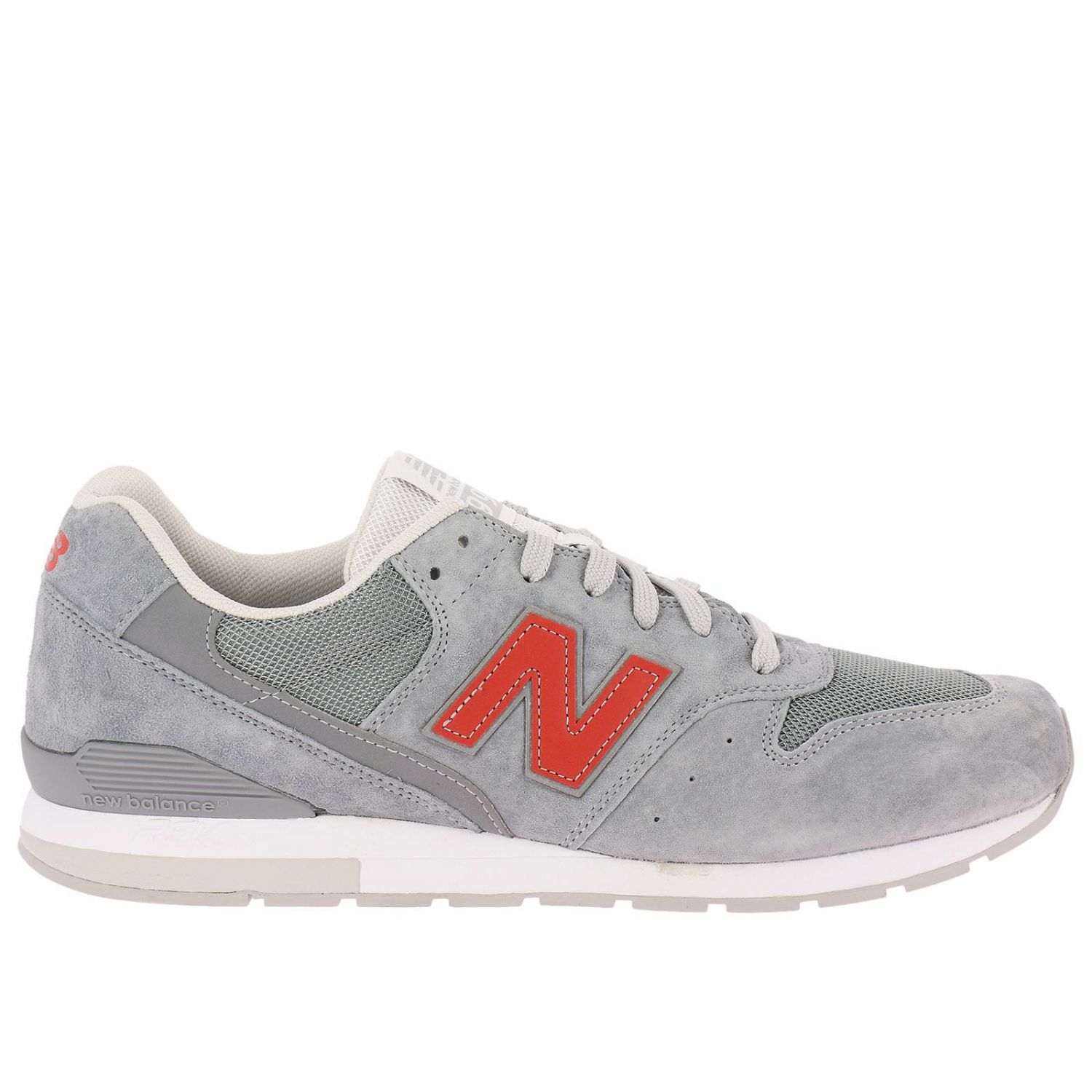 New Balance Outlet: Sneakers 996 Revlite in camoscio pelle e micro rete con  rinforzo sul tallone - Grigio | Sneakers New Balance MR996RE GIGLIO.COM