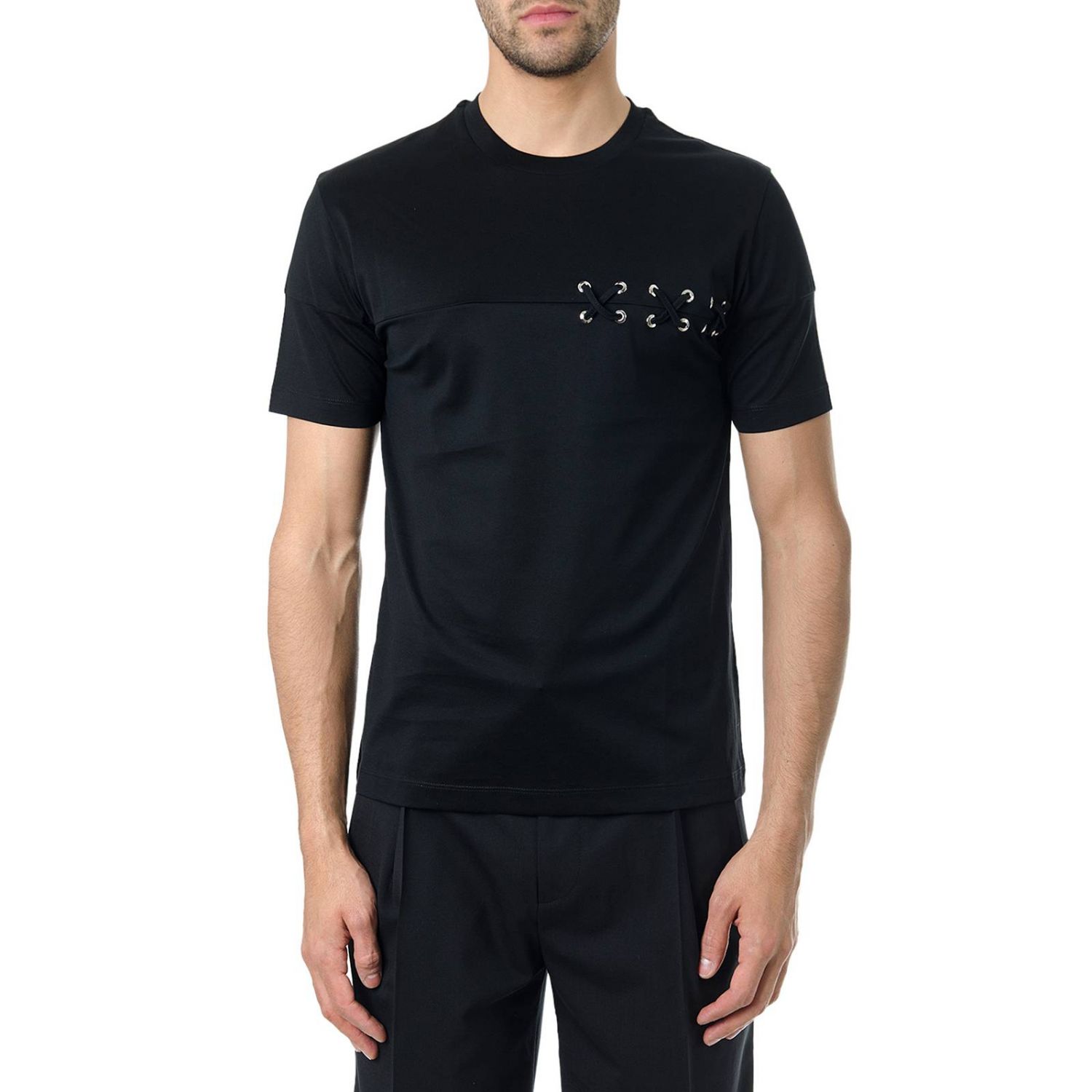 T-shirt men Les Hommes | T-Shirt Les Hommes Men Black | T-Shirt Les ...