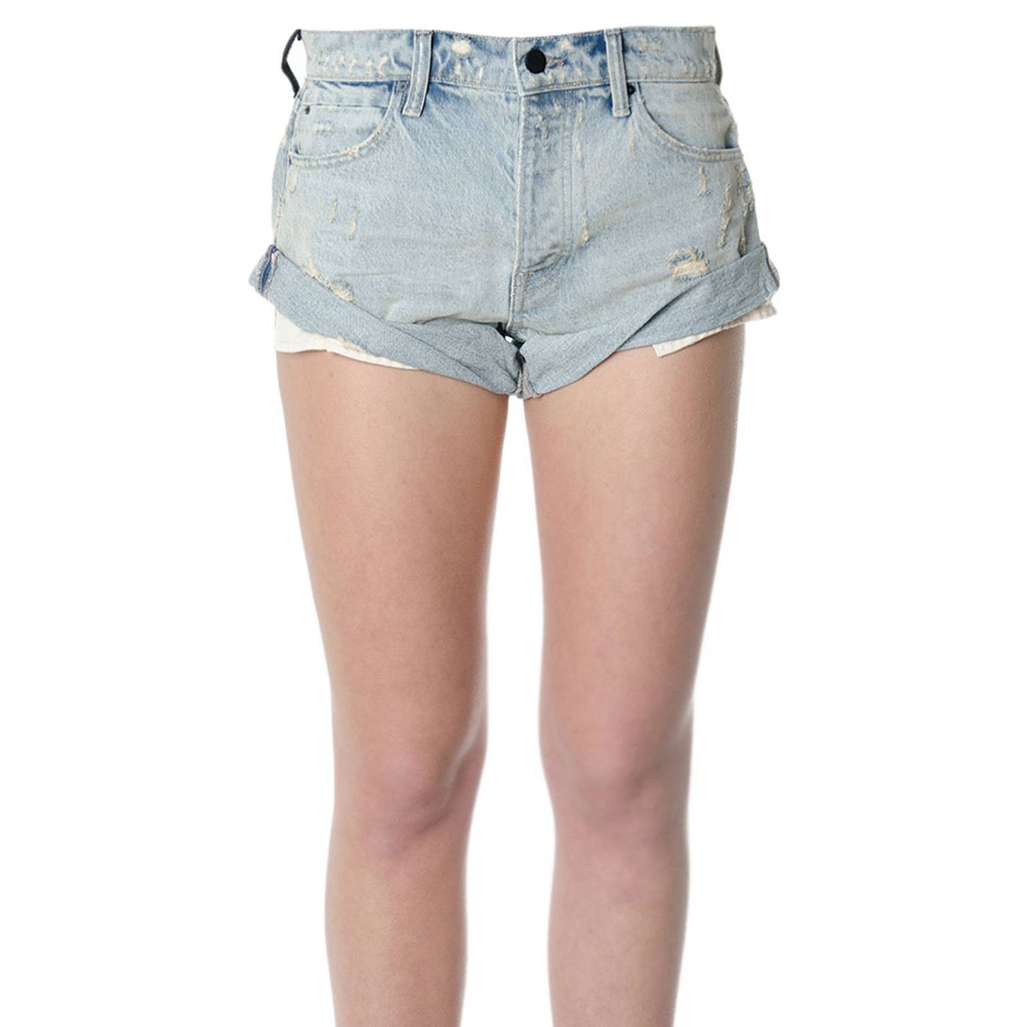 alexander wang jeans shorts