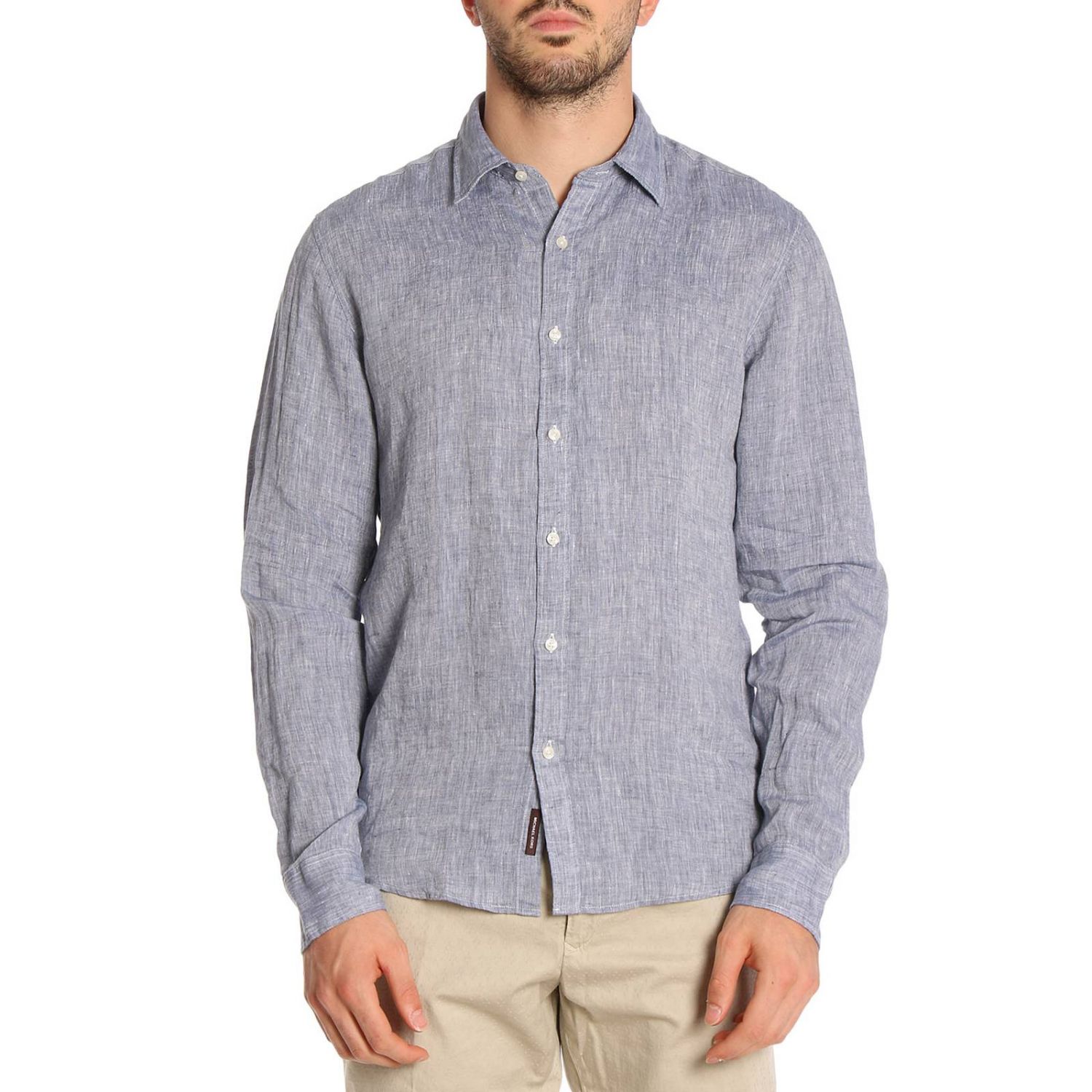 michael kors mens denim shirt