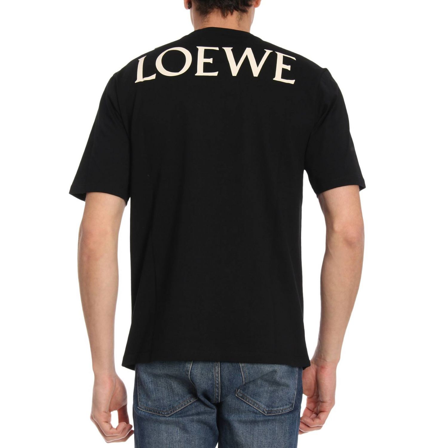 T-Shirt Loewe H6189440CR 1100 Giglio 