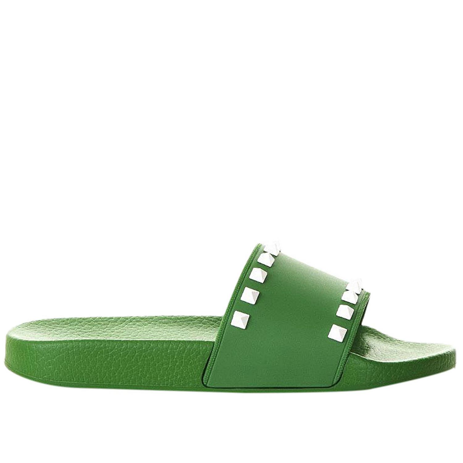 valentino slides green