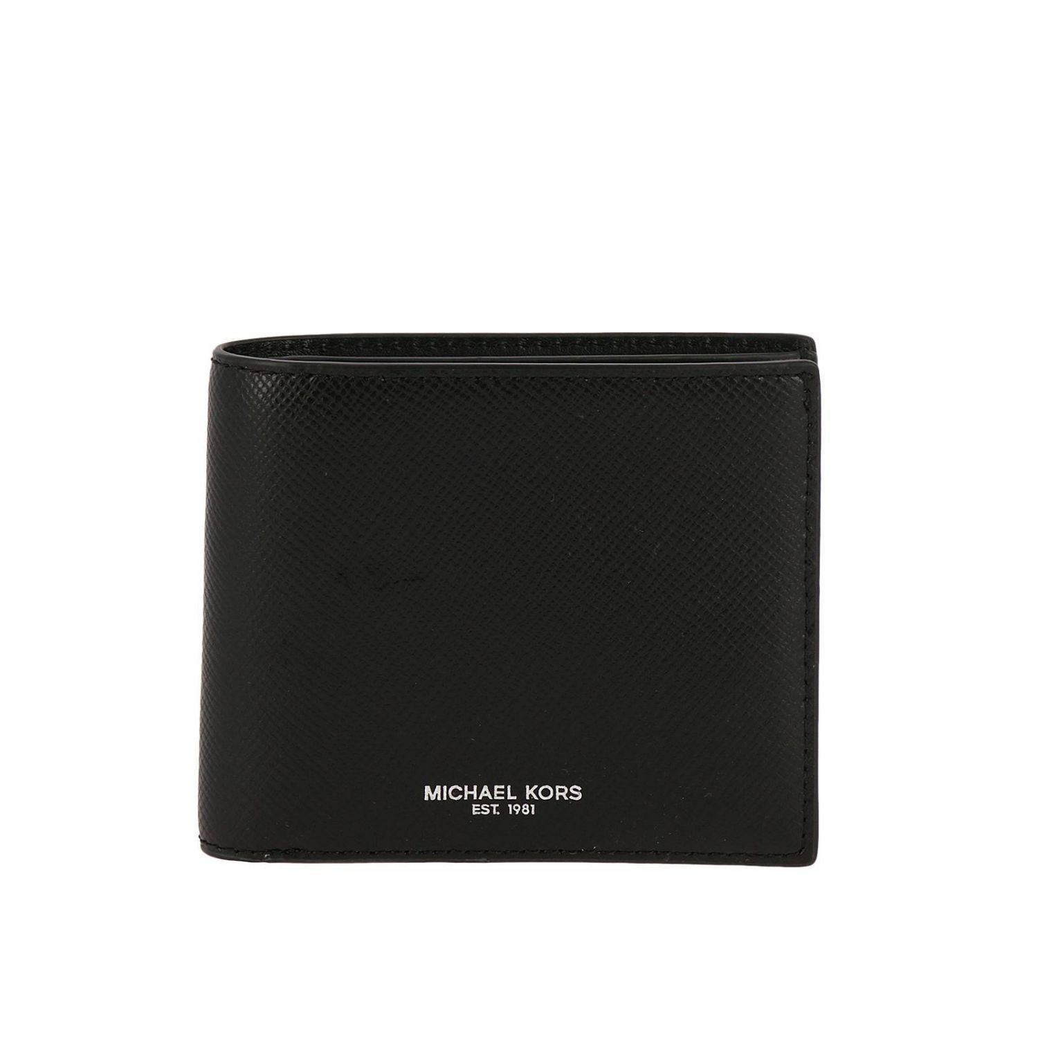 michael kors black wallet men