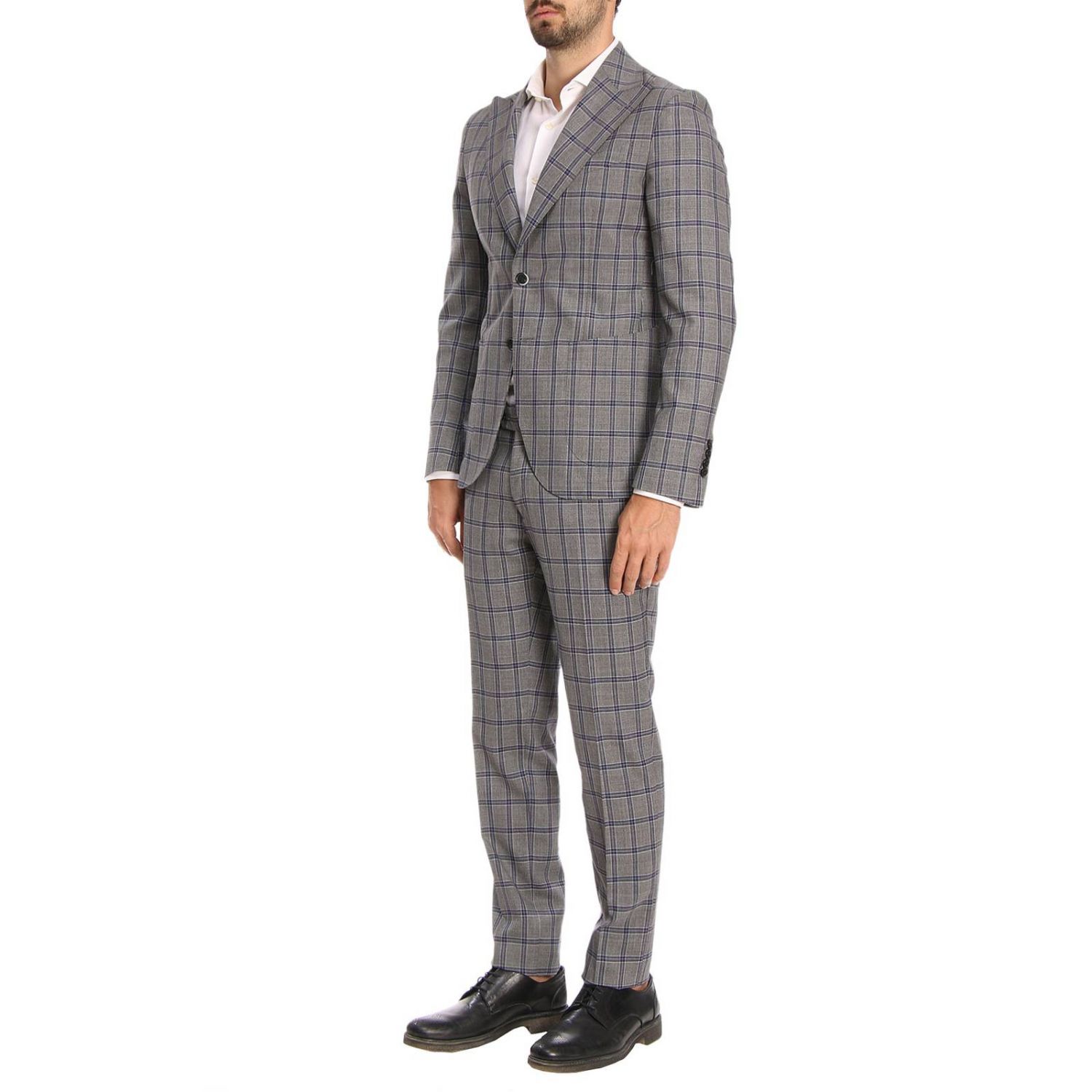 L.b.m. 1911 Outlet: Suit men | Suit L.b.m. 1911 Men Grey | Suit L.b.m ...