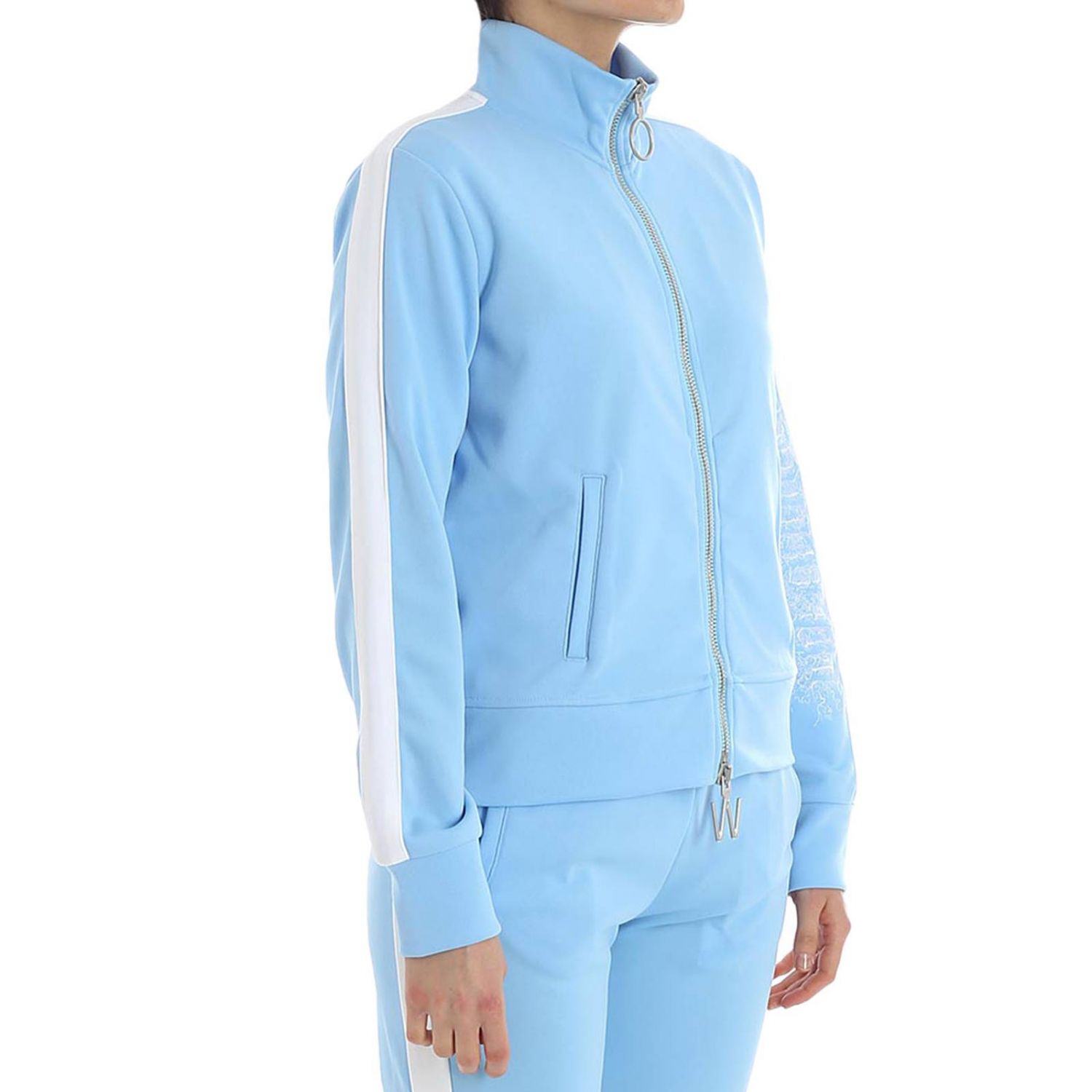 Off-White Outlet: Maglia donna Off White - Azzurro | Maglia Off-White  OWEA120S1892 0133 GIGLIO.COM