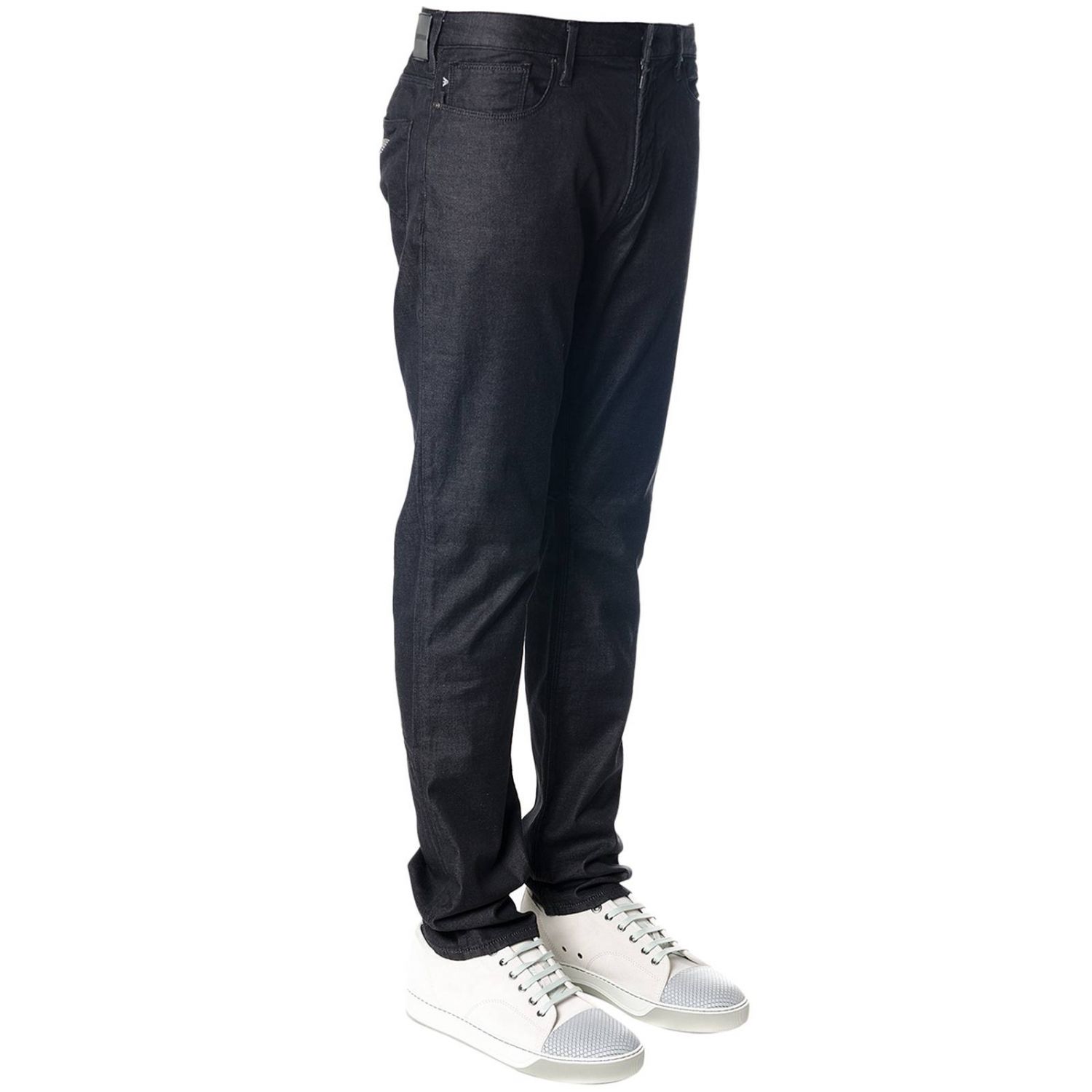 Emporio Armani Outlet: Jeans uomo - Nero | Jeans Emporio Armani 8N1J06  1D0KZ GIGLIO.COM