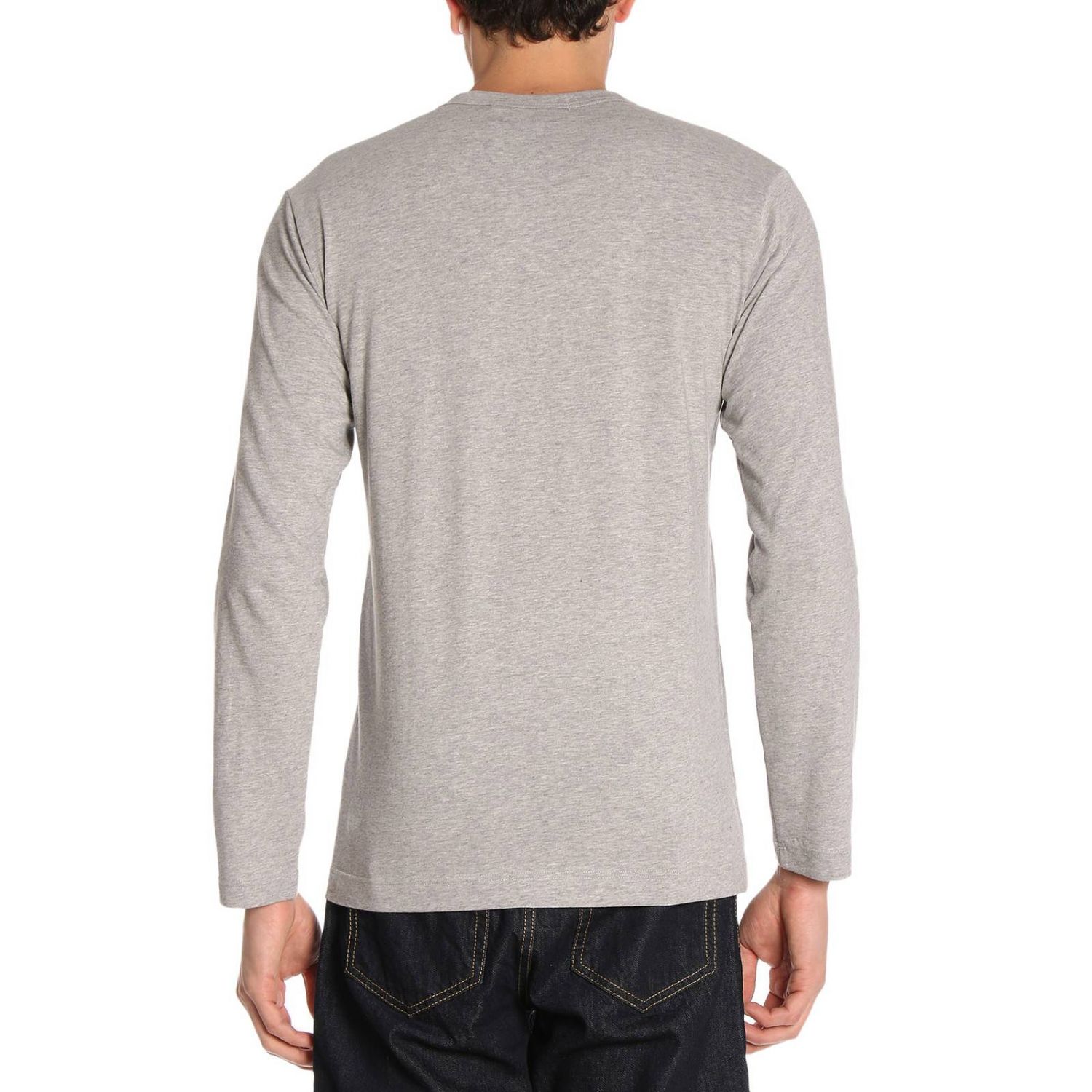 comme des garçons t shirt homme gris