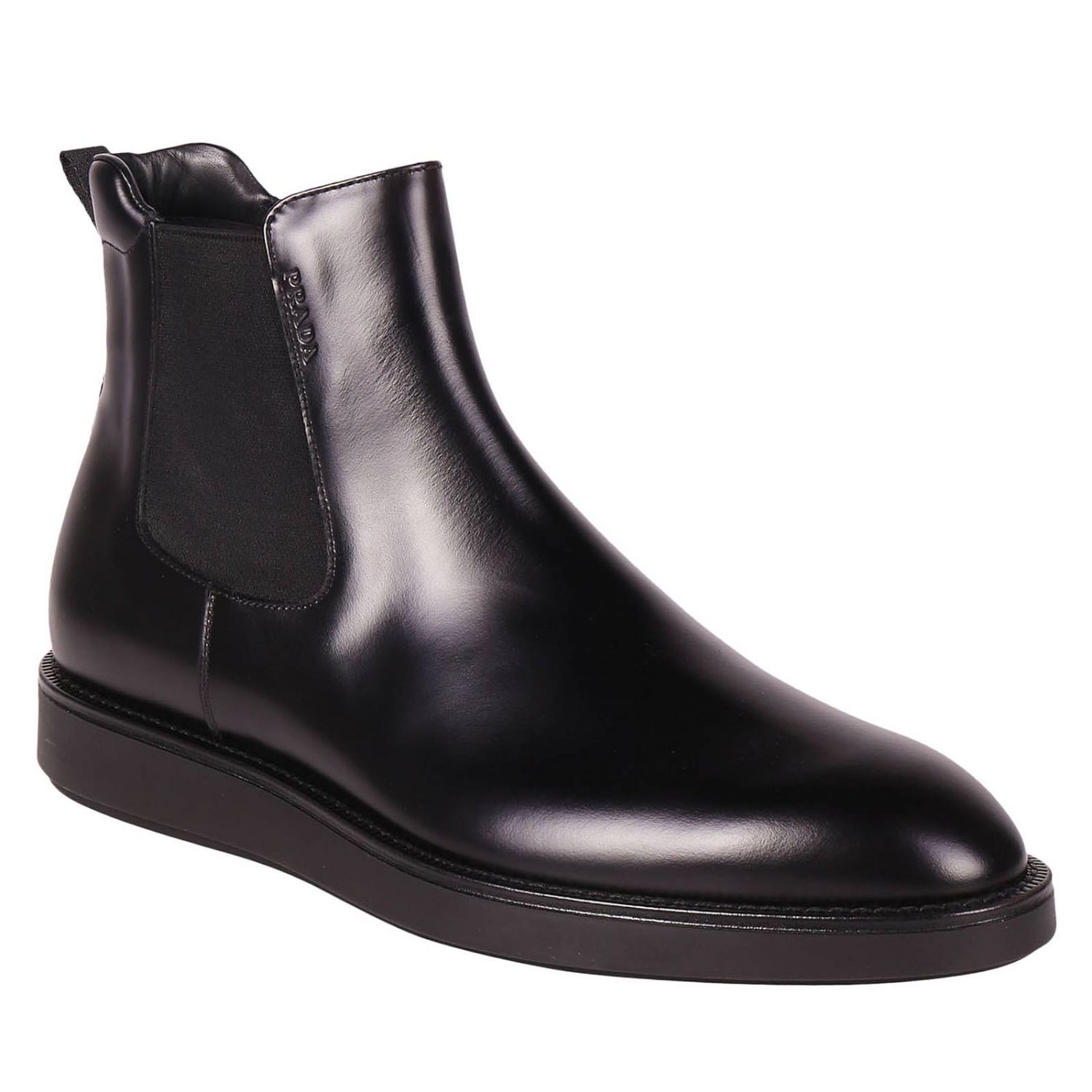 PRADA: Boots men | Boots Prada Men Black | Boots Prada 2TE119 B4L Giglio UK