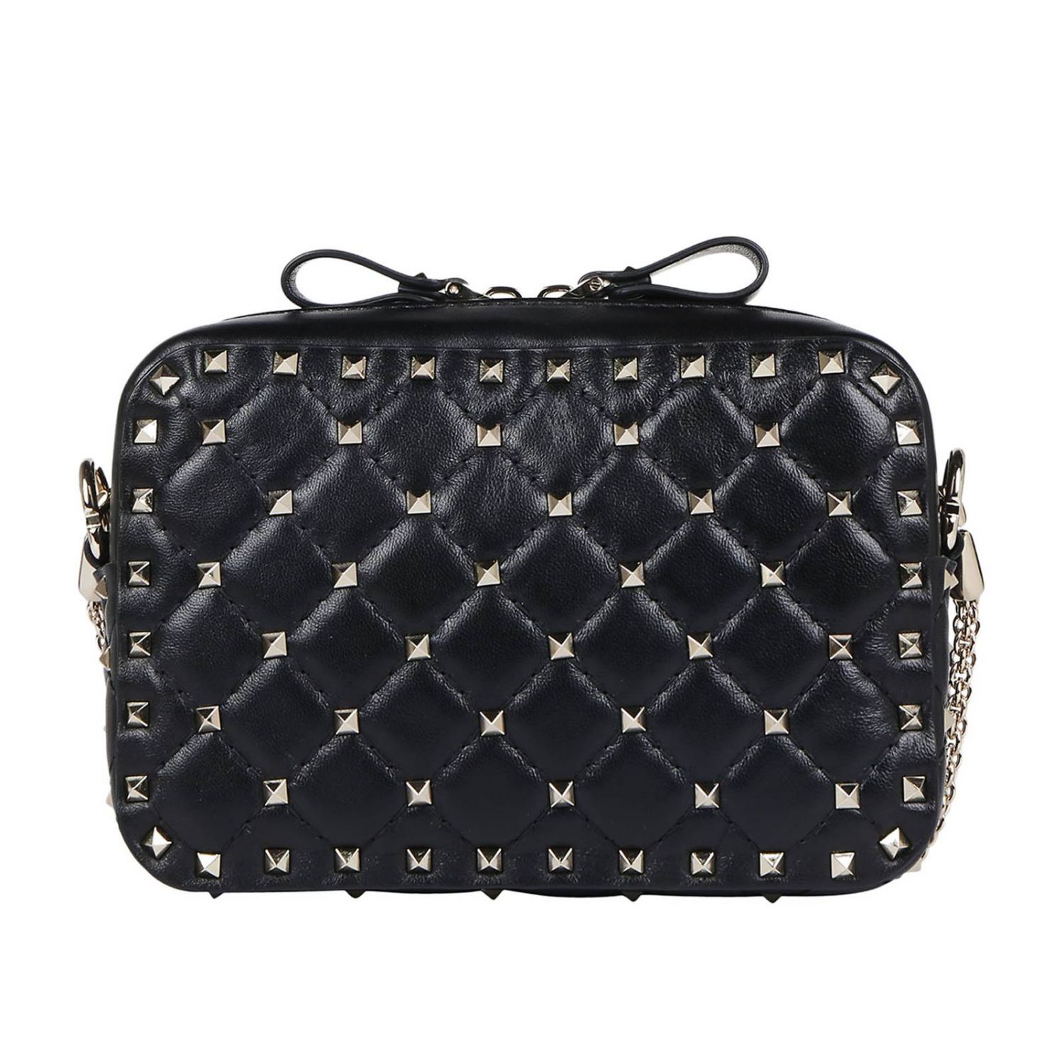 valentino rockstud spike camera bag