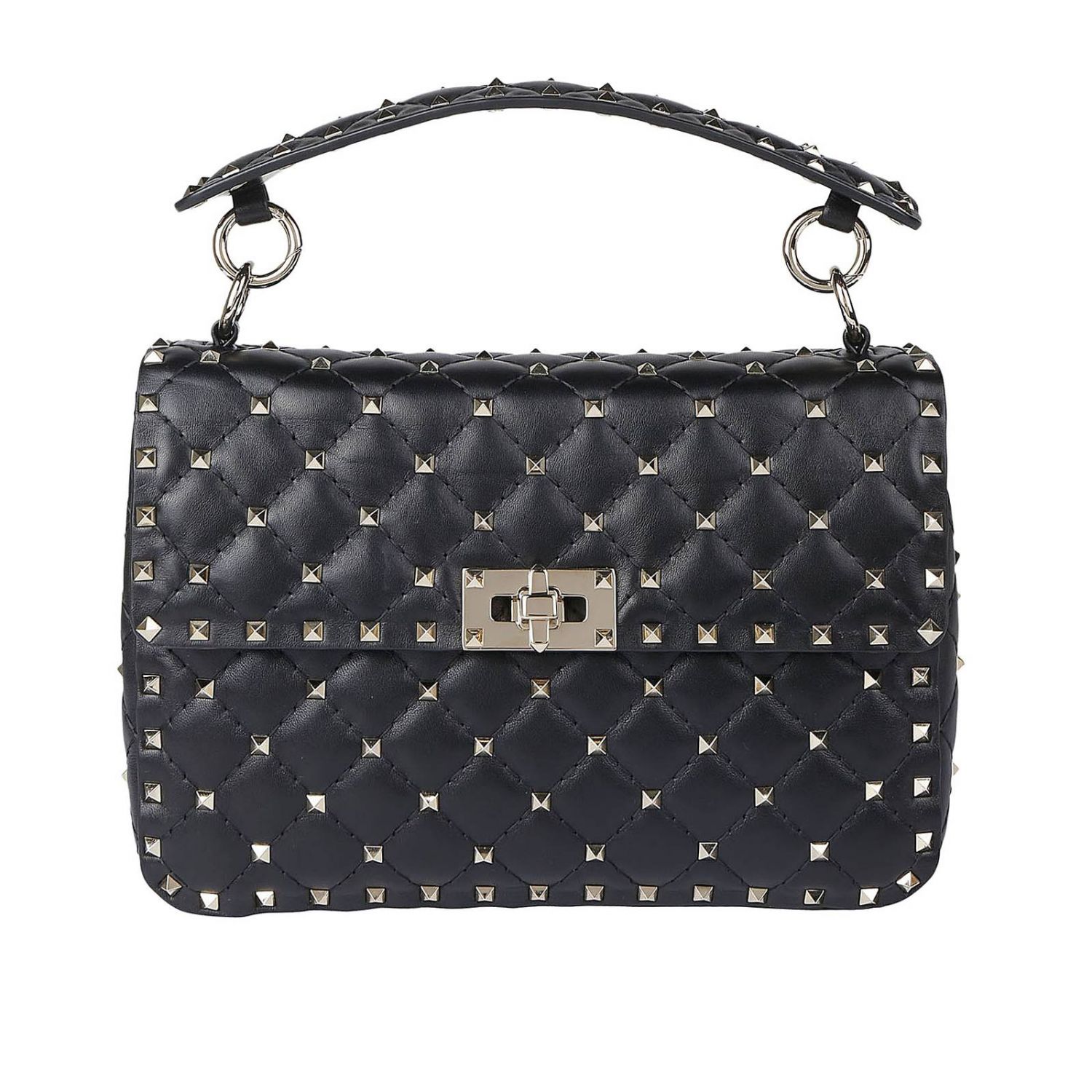 valentino rockstud spike medium bag