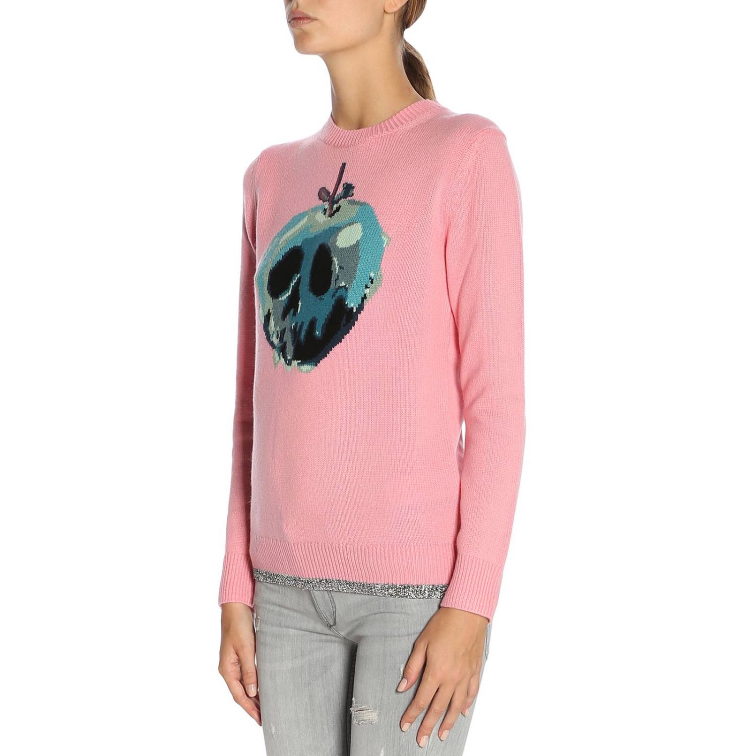 coach pink sweater