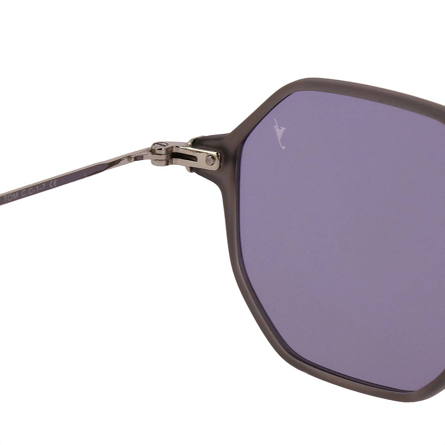 Eyepetizer Outlet: Occhiali da sole Tom C.C-1-7 in metallo con lenti  esagonali - Grigio | Occhiali Eyepetizer TOM C.C-1-7 GIGLIO.COM
