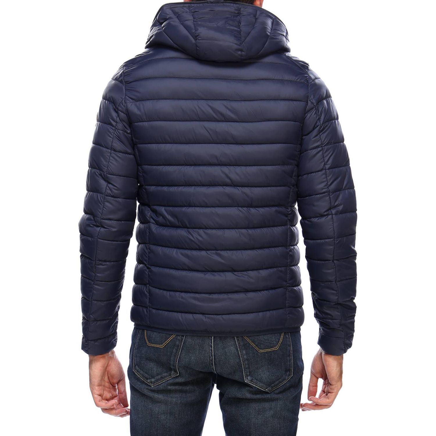 Save The Duck Outlet: Jacket men | Jacket Save The Duck Men Navy ...