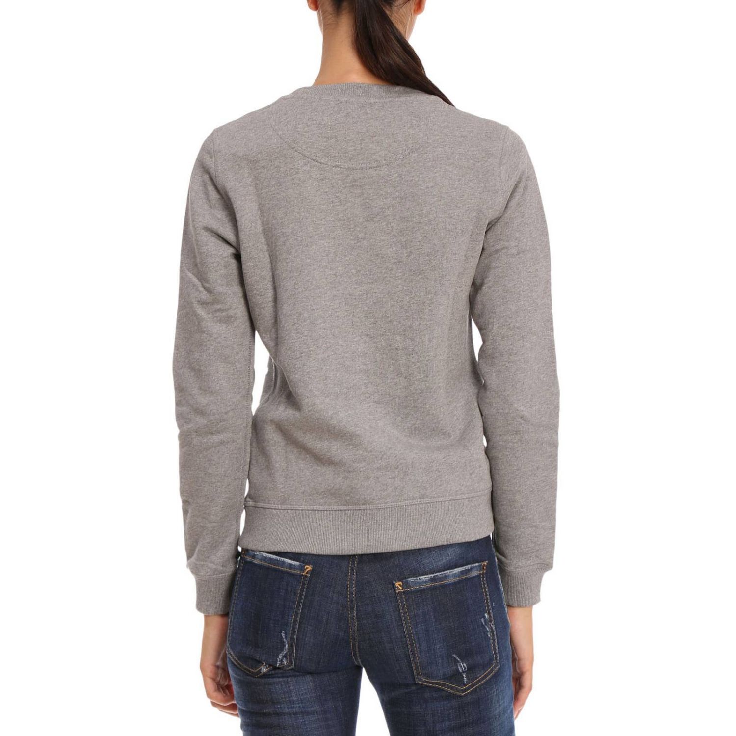 Kenzo Outlet: Sudadera mujer - Gris | Sudadera Kenzo F862SW7054XA GIGLIO.COM